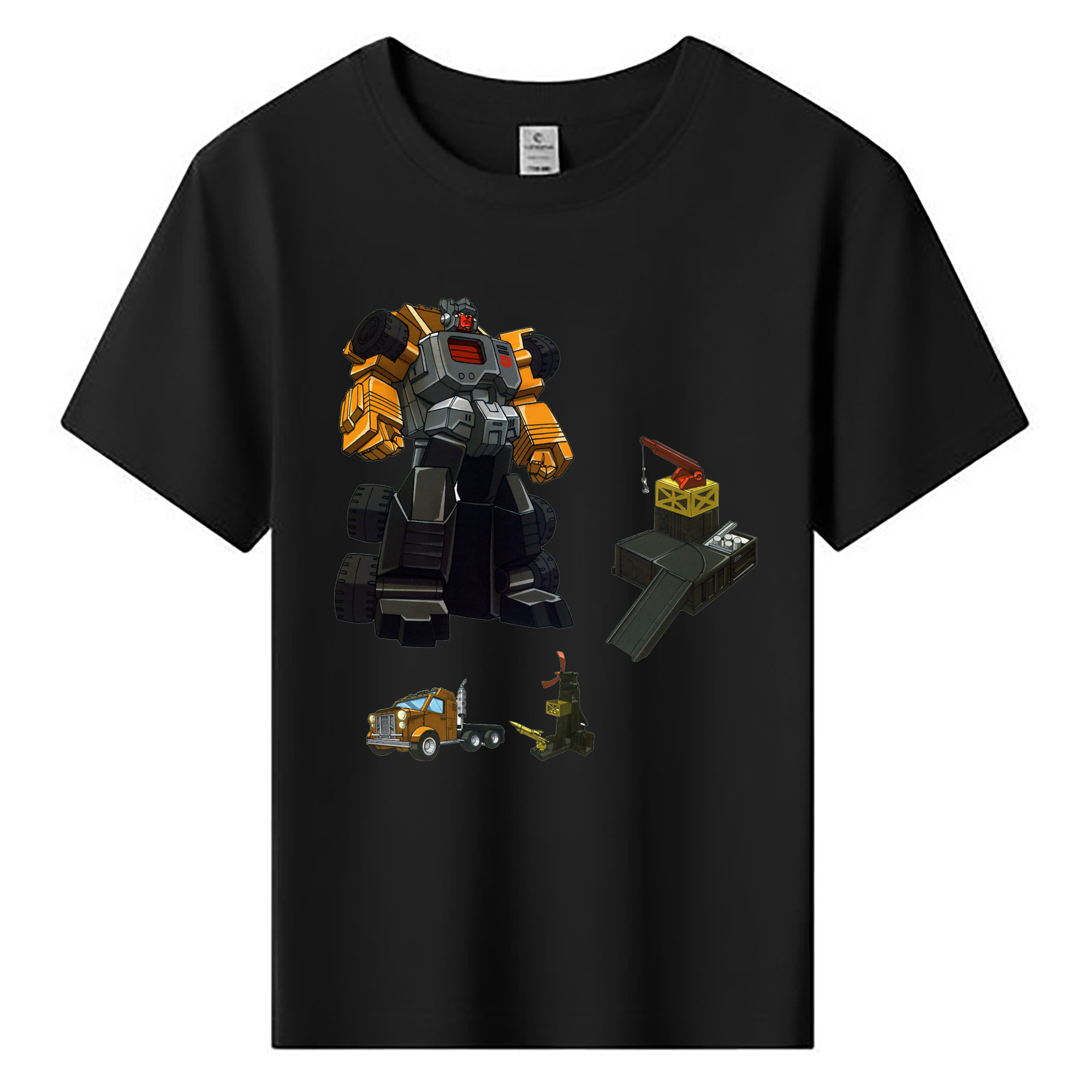 （画像用）  綿100％キッズTシャツ（フロントプリント）