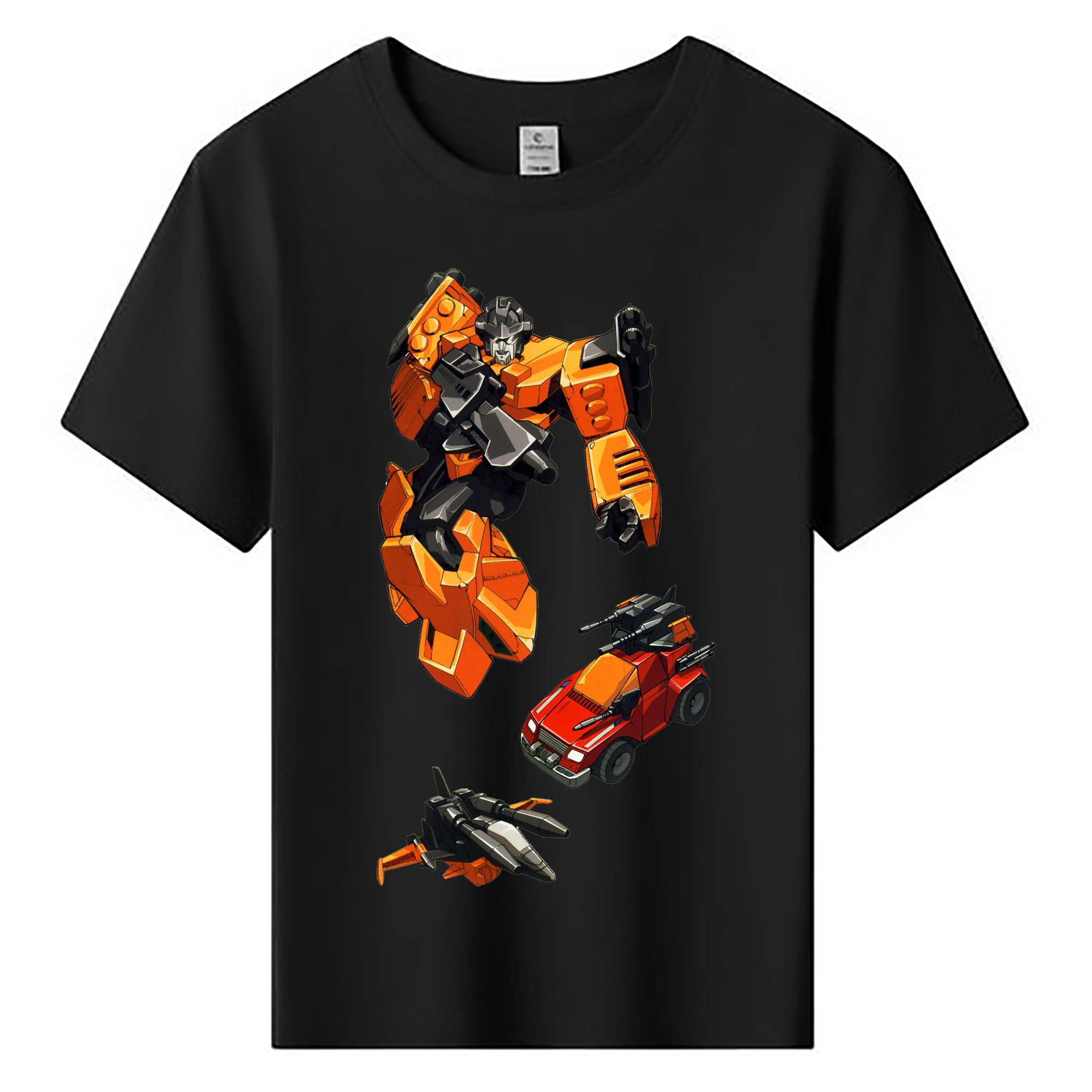 （画像用）  綿100％キッズTシャツ（フロントプリント）