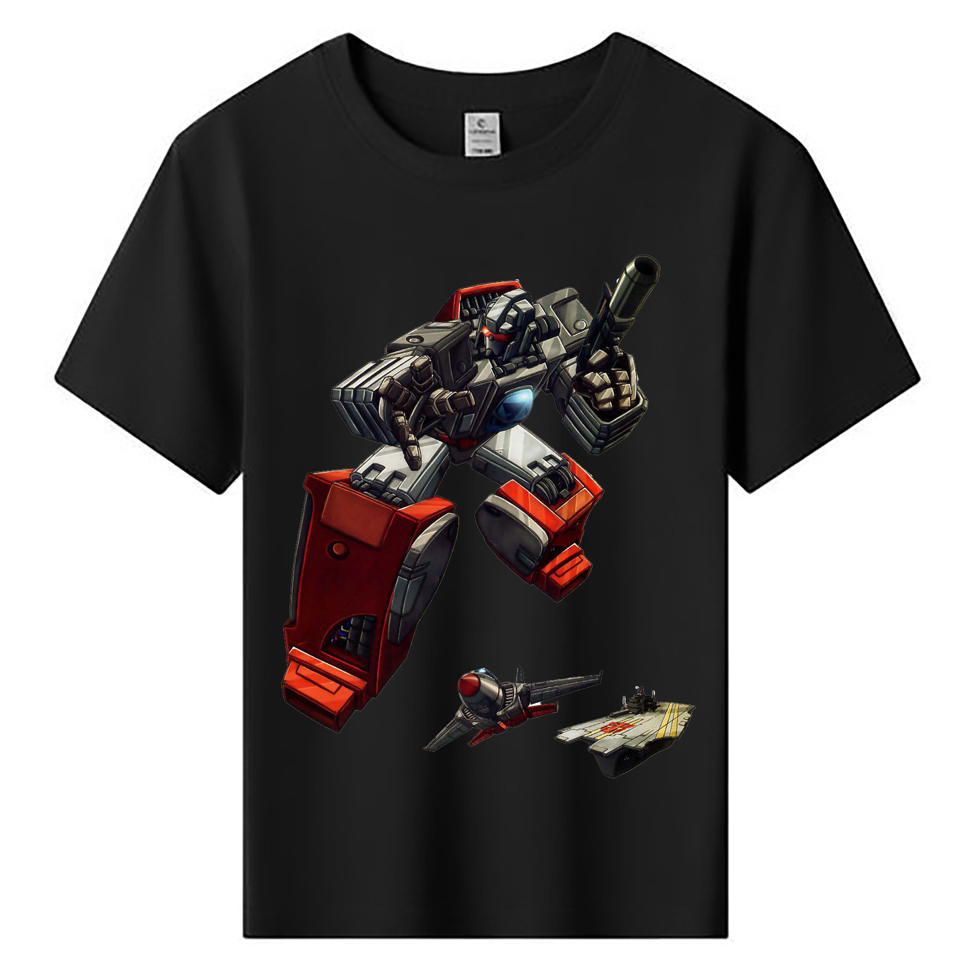 （画像用）  綿100％キッズTシャツ（フロントプリント）