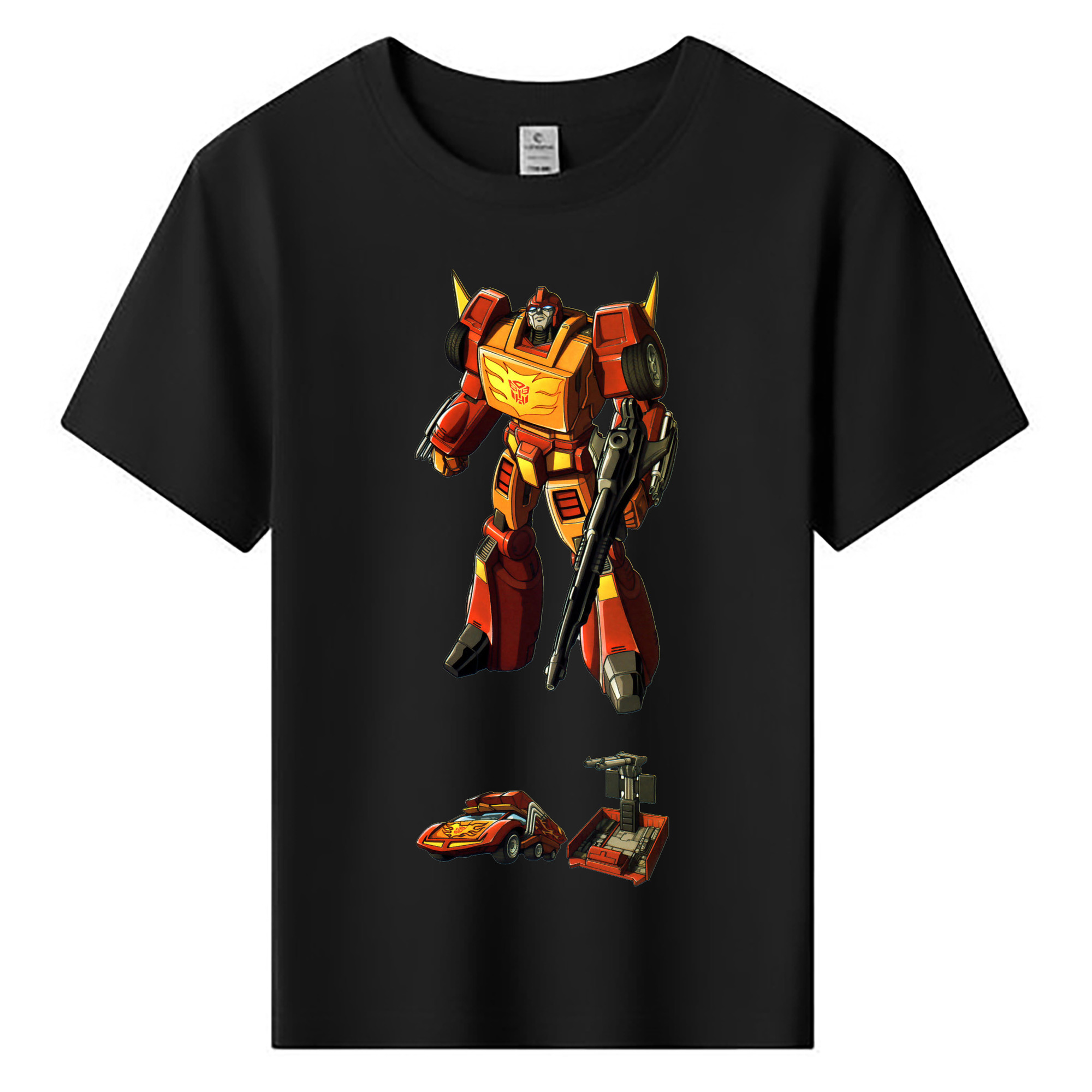 （画像用）  綿100％キッズTシャツ（フロントプリント）