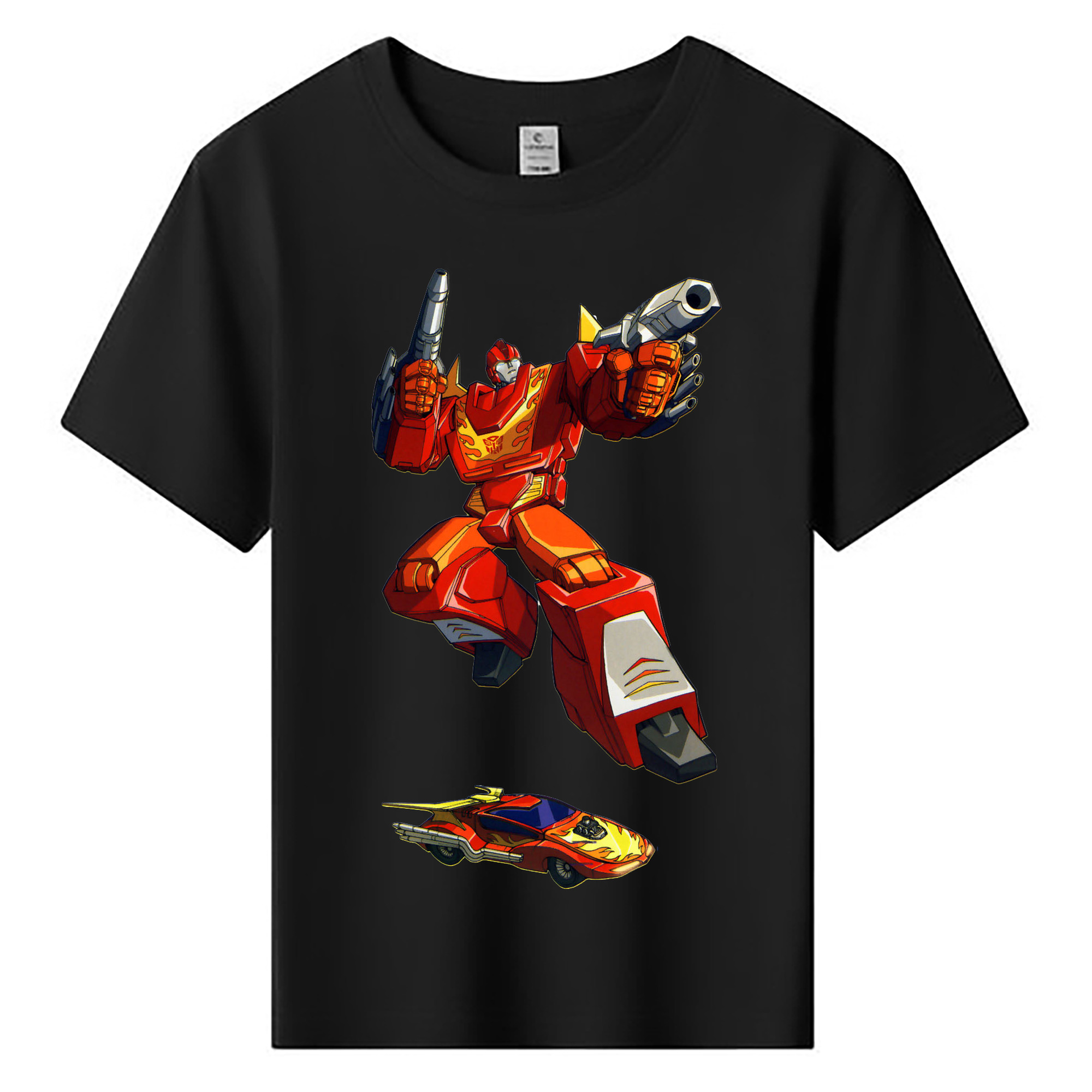  綿100％キッズTシャツ（フロントプリント）