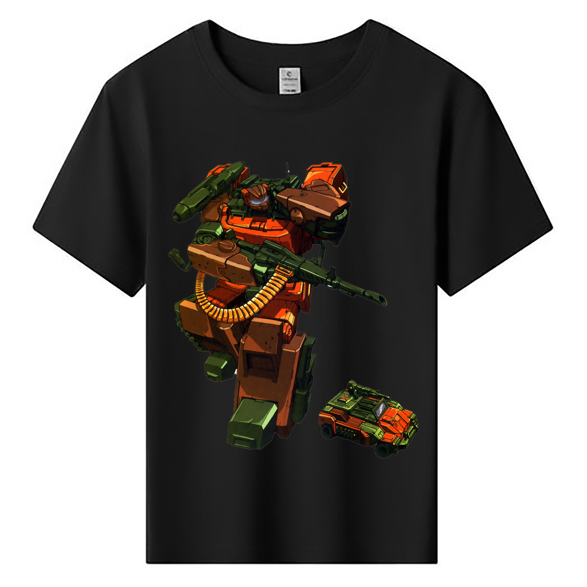 （画像用）  綿100％キッズTシャツ（フロントプリント）