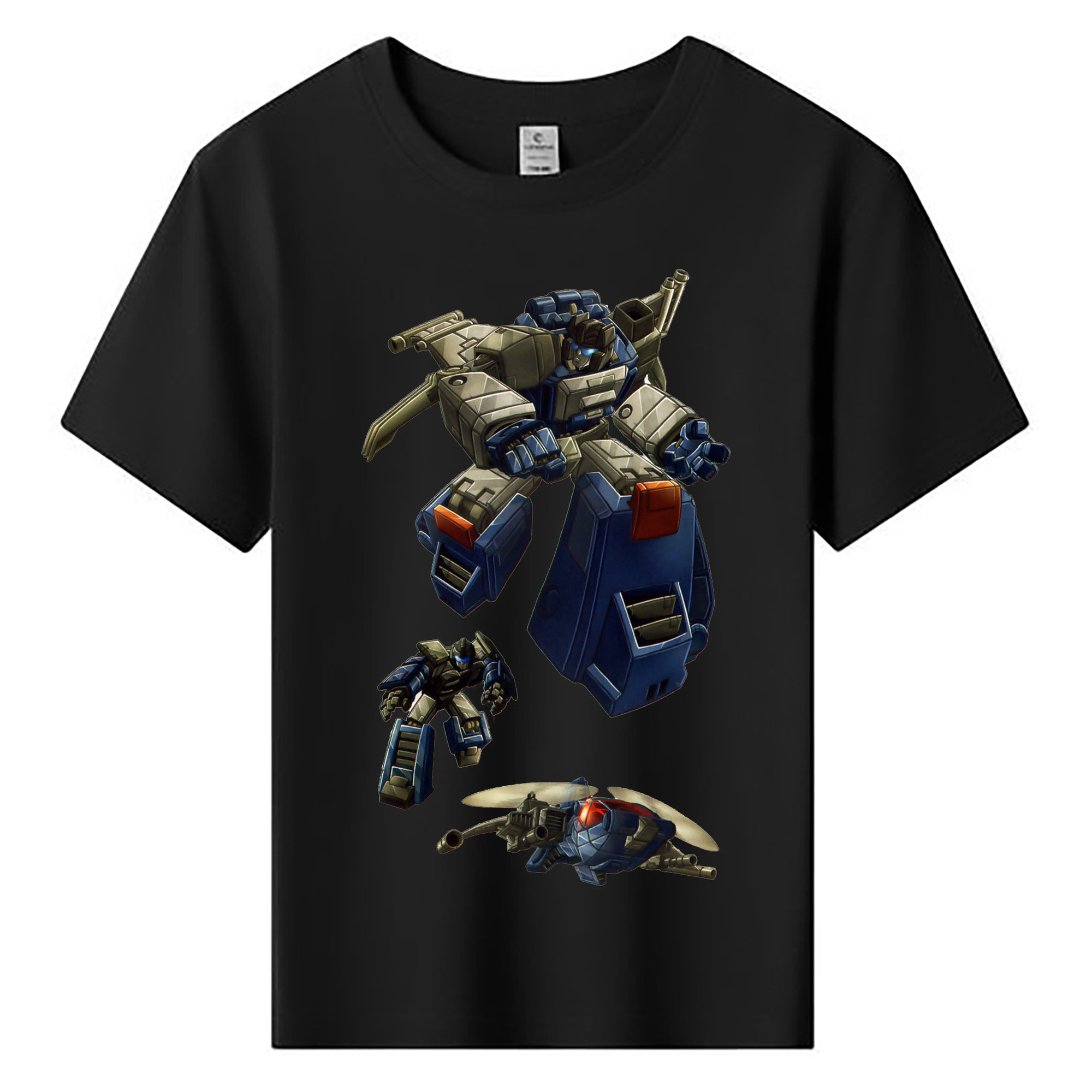 （画像用）  綿100％キッズTシャツ（フロントプリント）