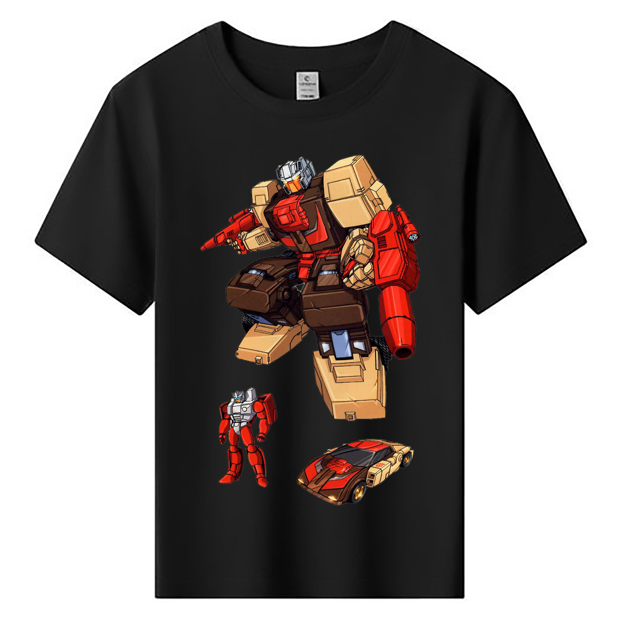 （画像用）  綿100％キッズTシャツ（フロントプリント）