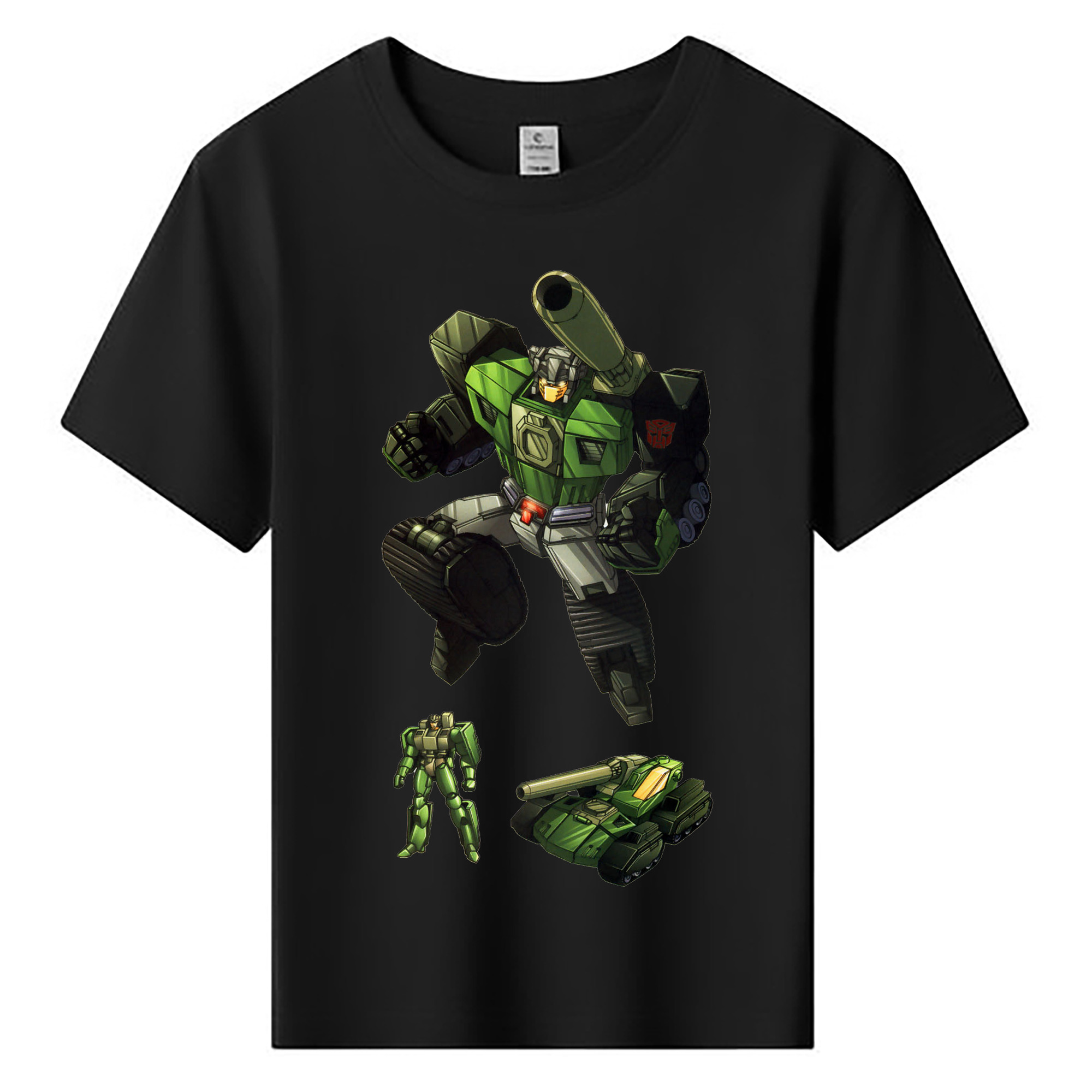 （画像用）  綿100％キッズTシャツ（フロントプリント）