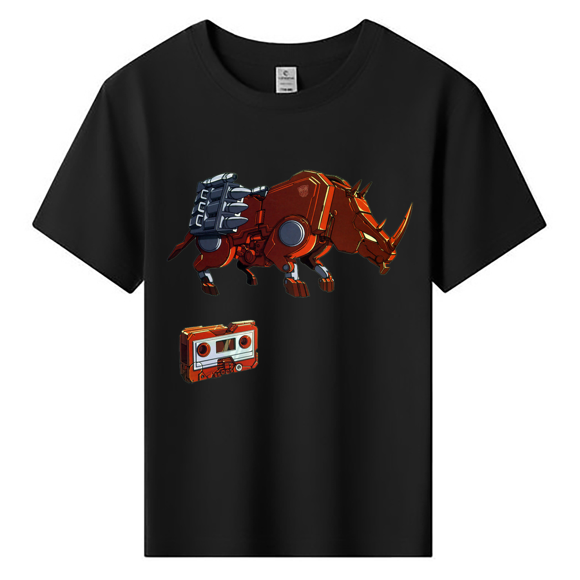 （画像用）  綿100％キッズTシャツ（フロントプリント）