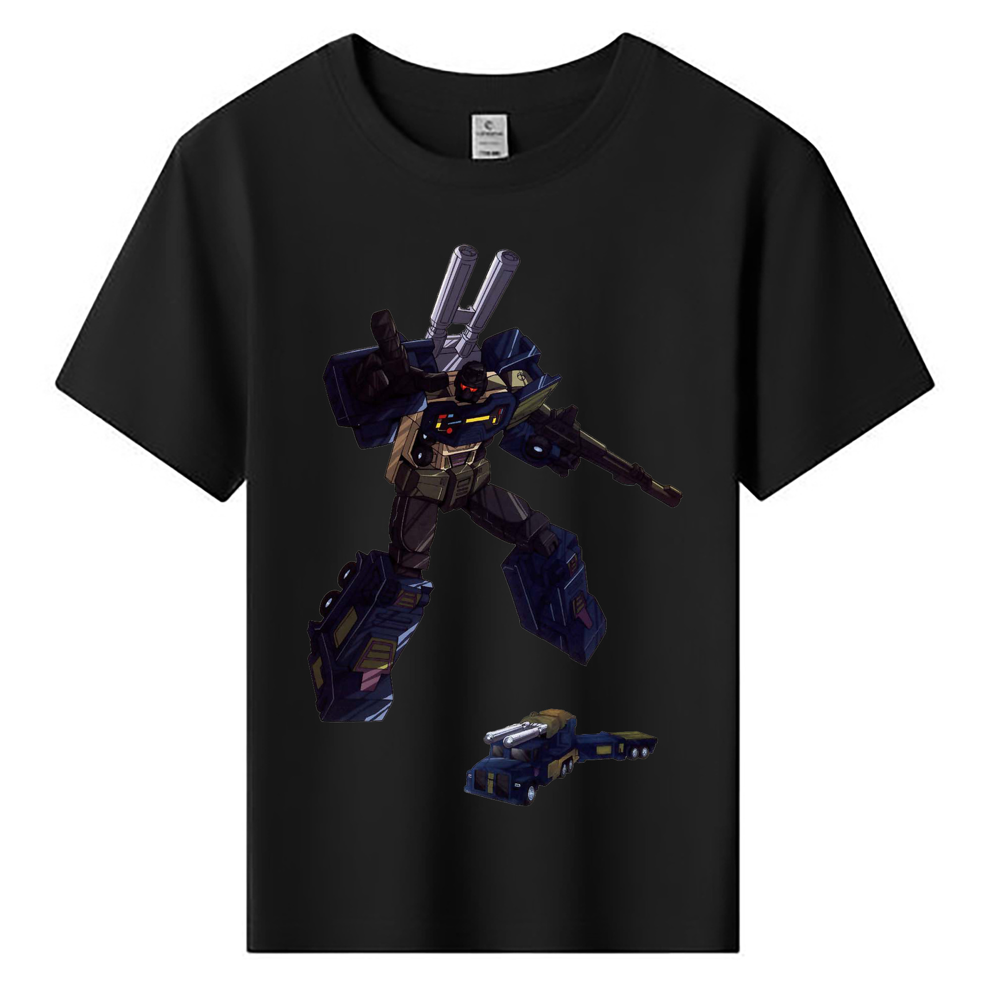 （画像用）  綿100％キッズTシャツ（フロントプリント）