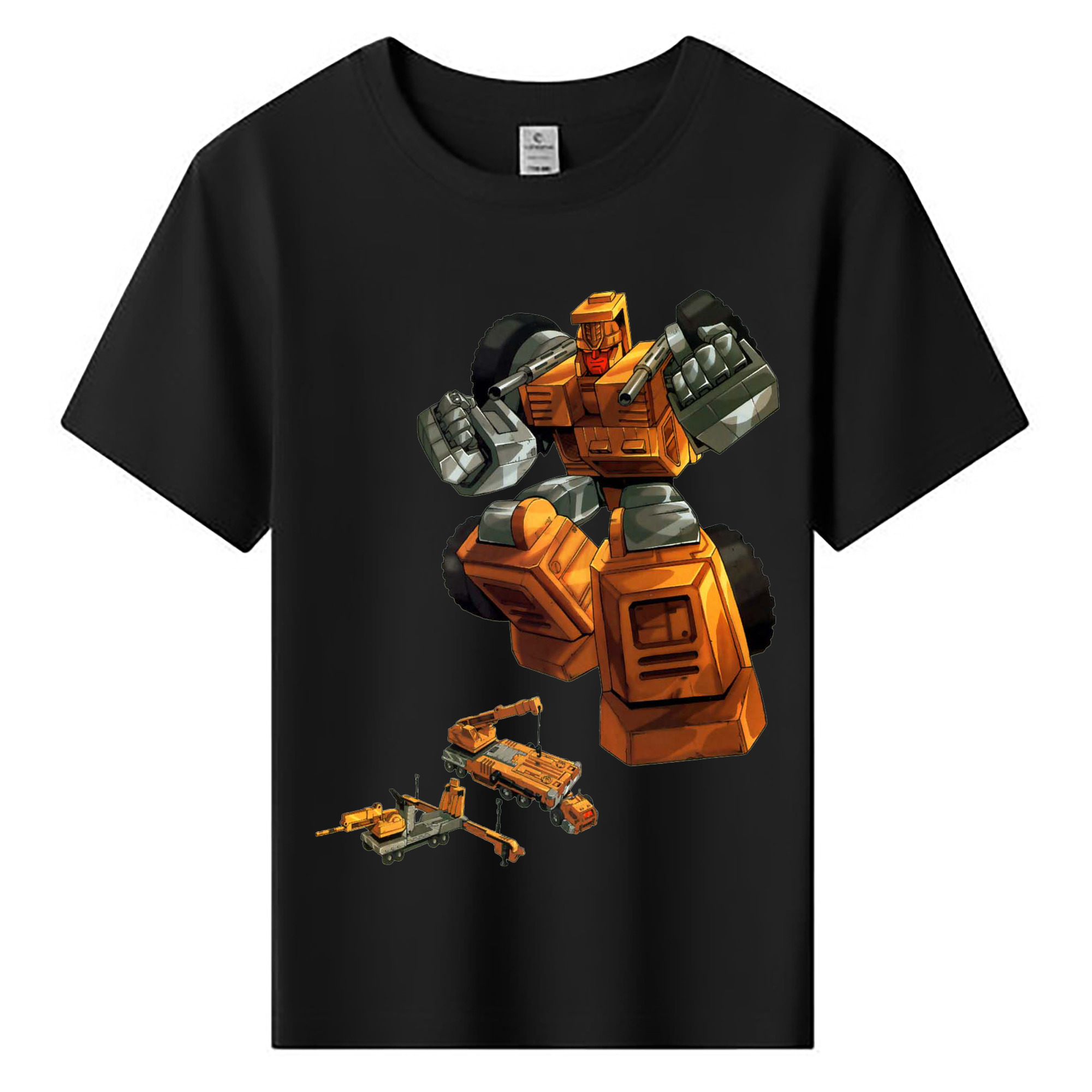 （画像用）  綿100％キッズTシャツ（フロントプリント）