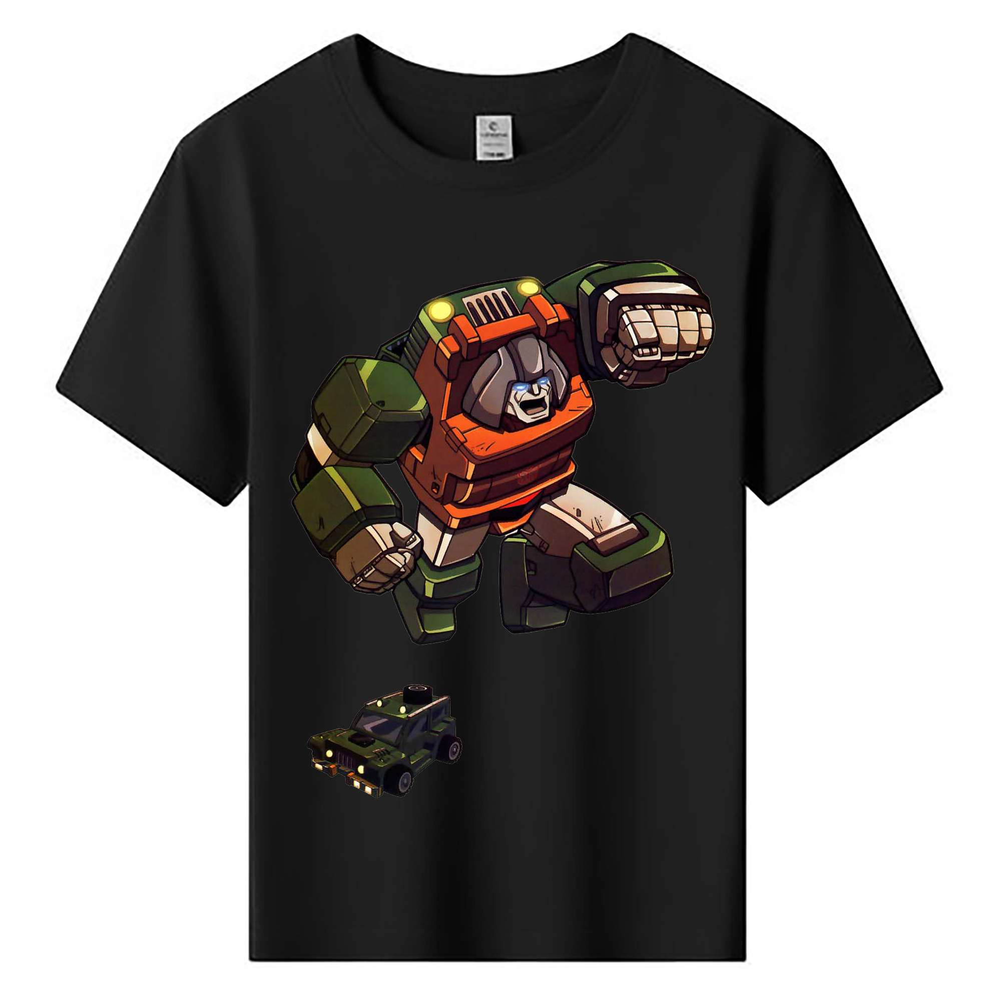 （画像用）  綿100％キッズTシャツ（フロントプリント）