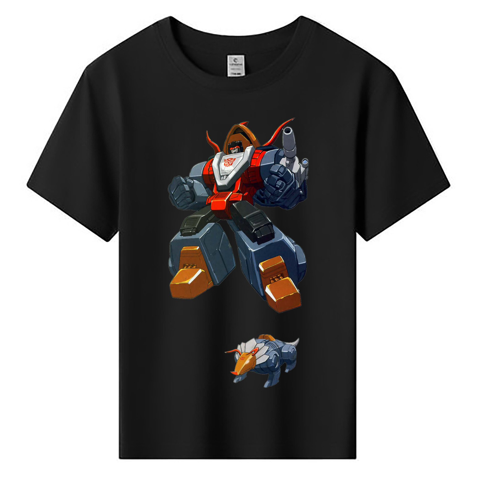 （画像用）  綿100％キッズTシャツ（フロントプリント）