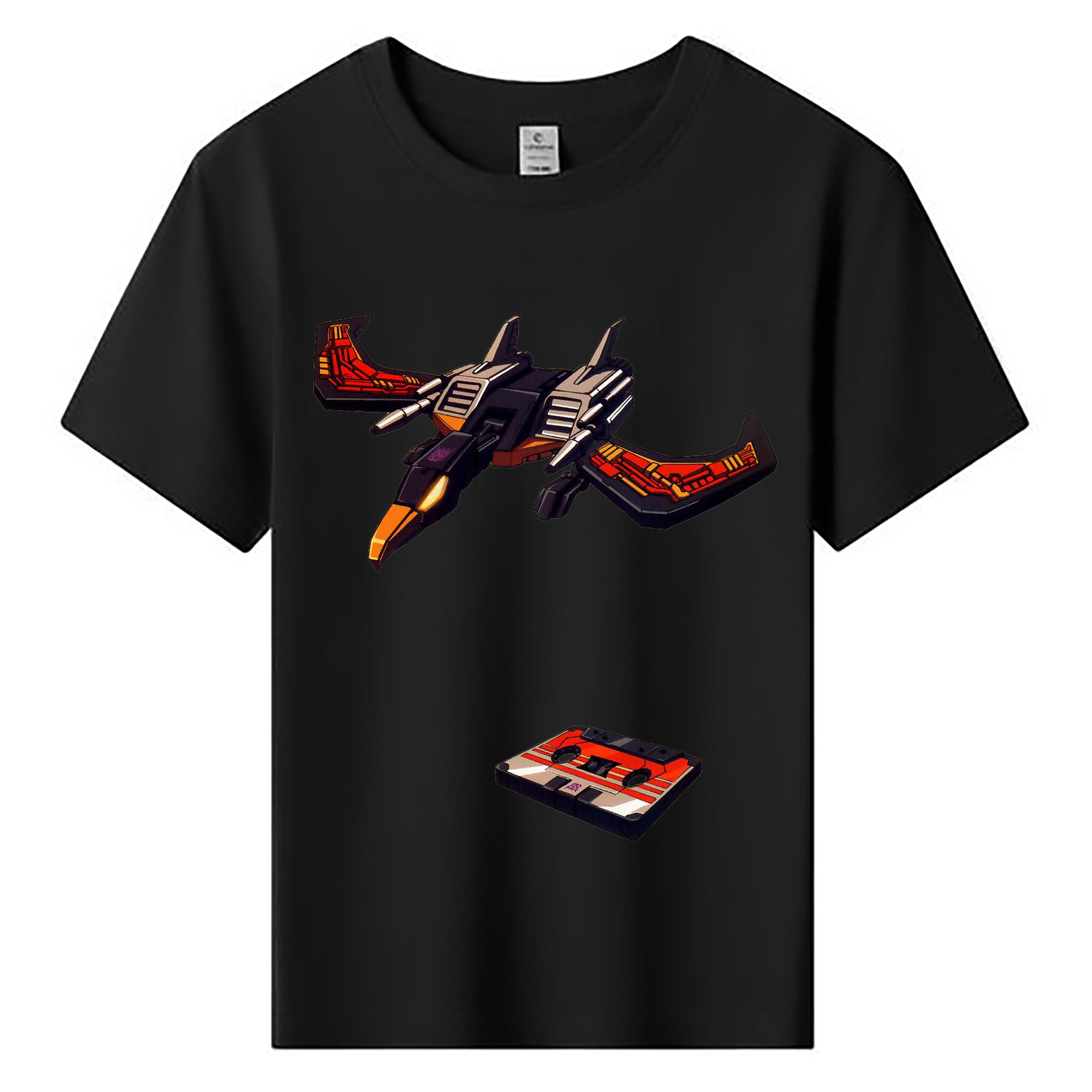 （画像用）  綿100％キッズTシャツ（フロントプリント）