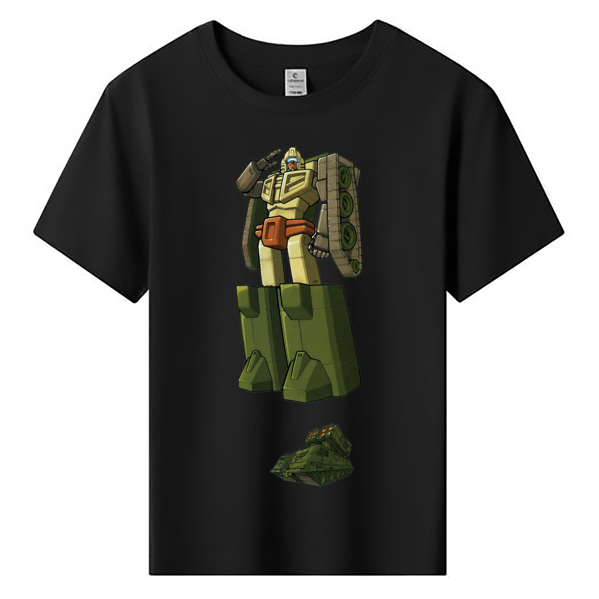（画像用）  綿100％キッズTシャツ（フロントプリント）