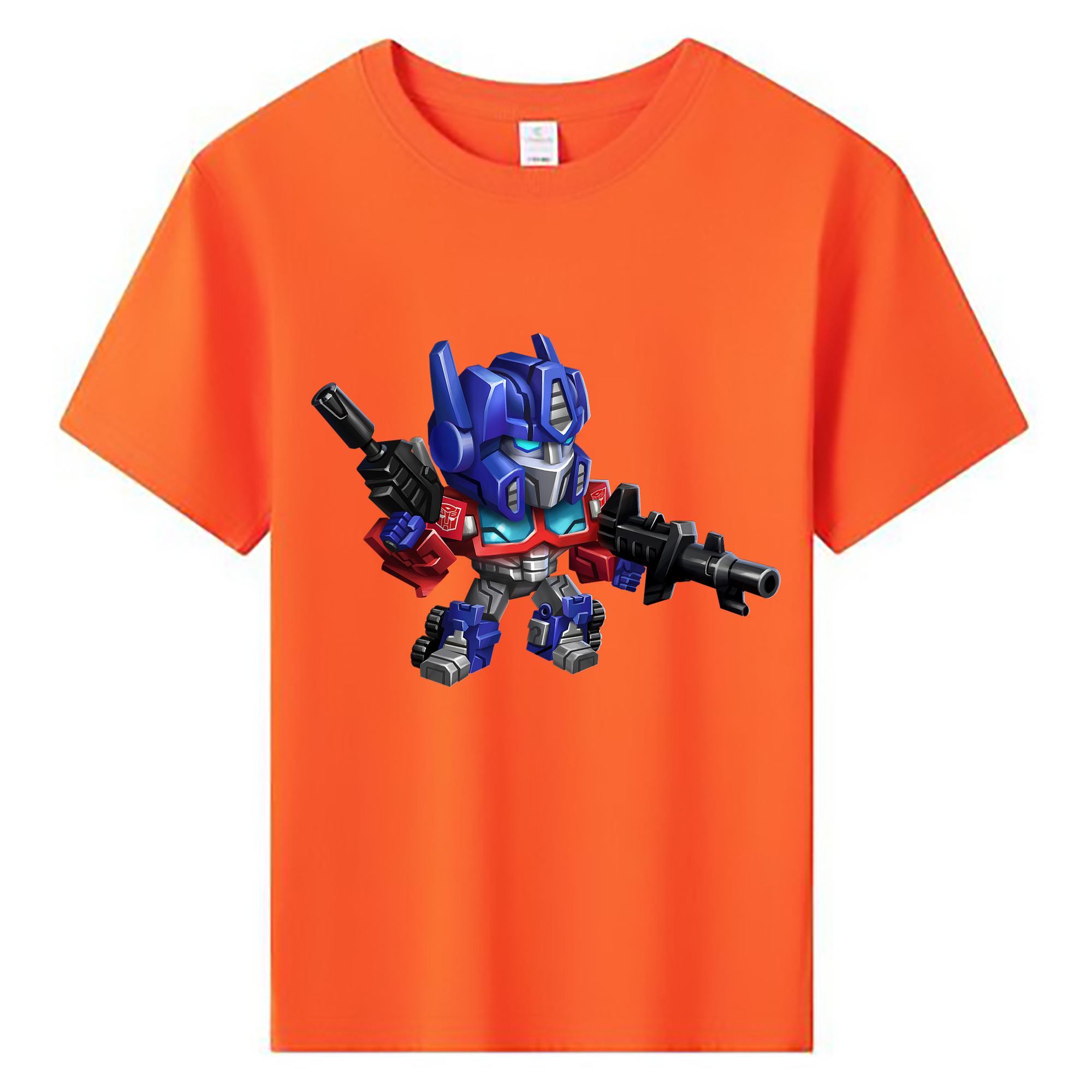 （画像用）  綿100％キッズTシャツ（フロントプリント）