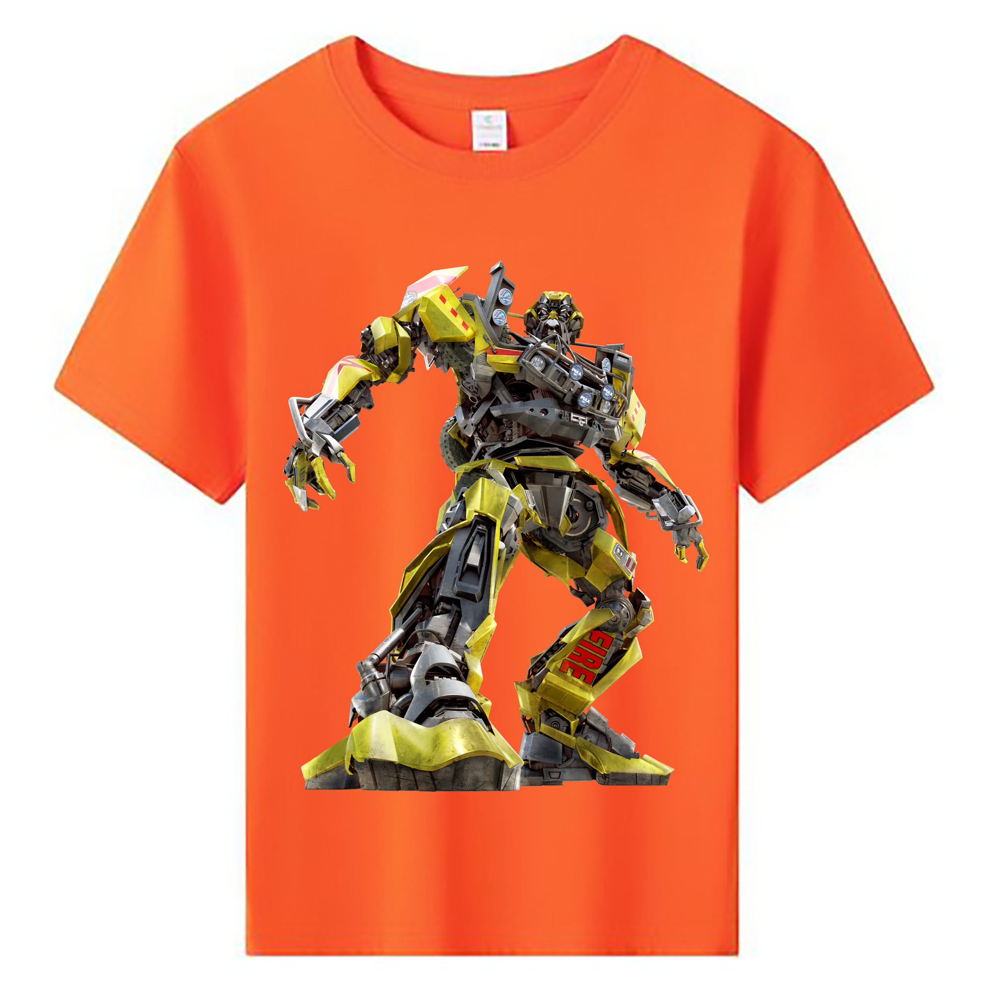 （画像用）  綿100％キッズTシャツ（フロントプリント）