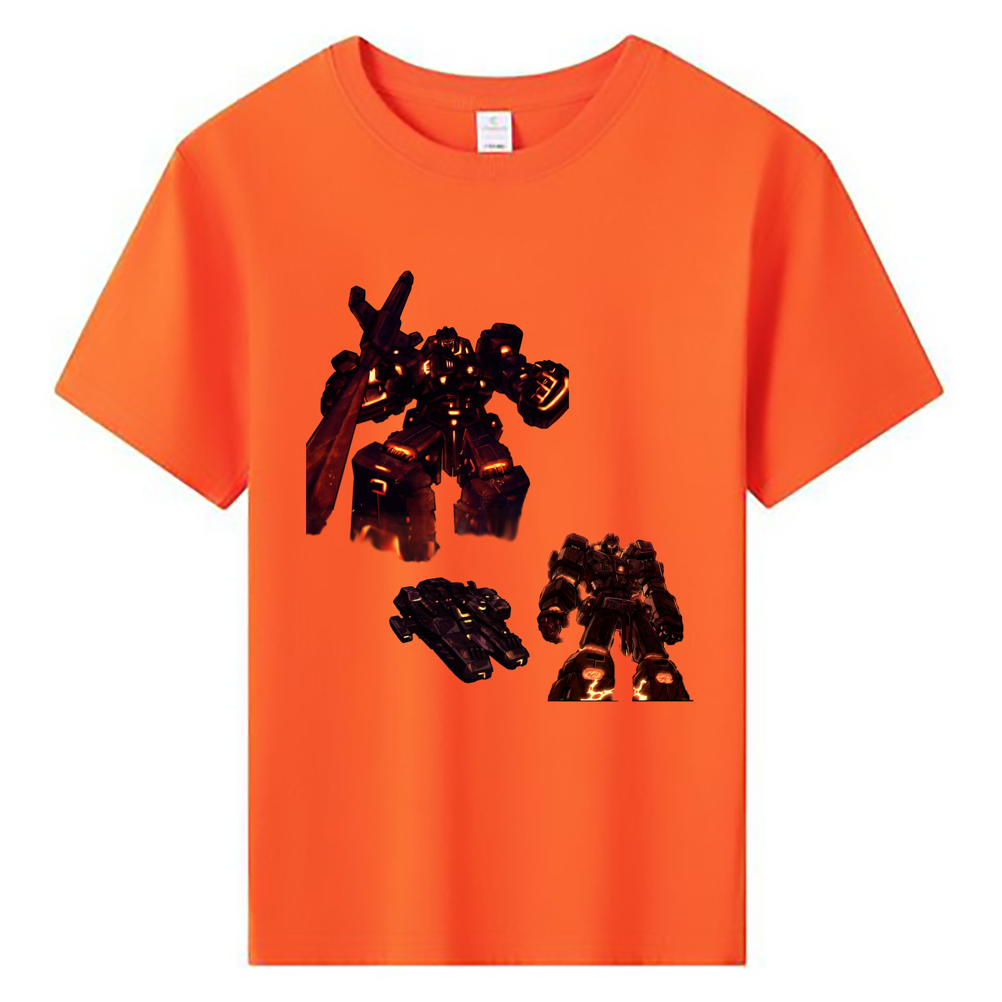 （画像用）  綿100％キッズTシャツ（フロントプリント）