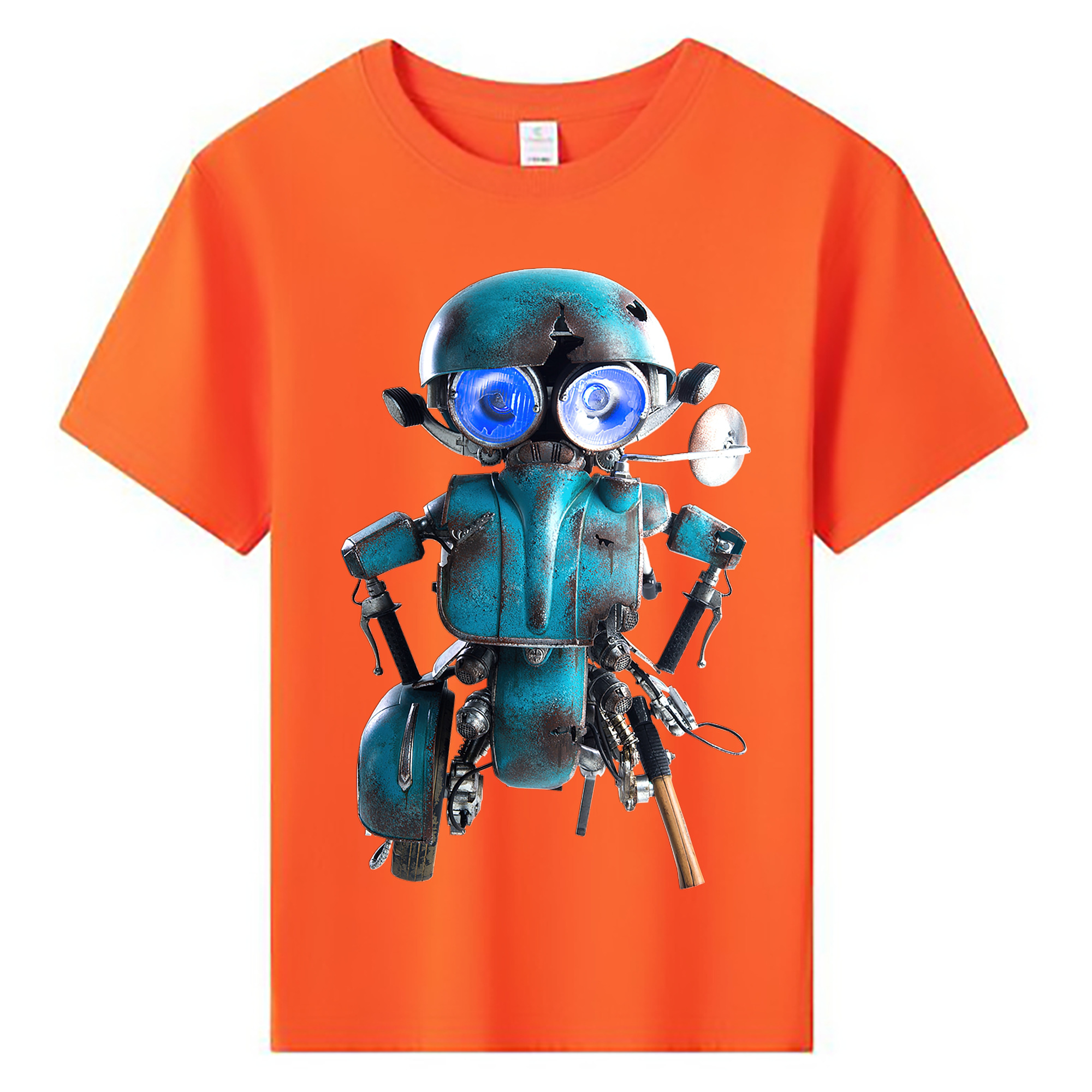 （画像用）  綿100％キッズTシャツ（フロントプリント）