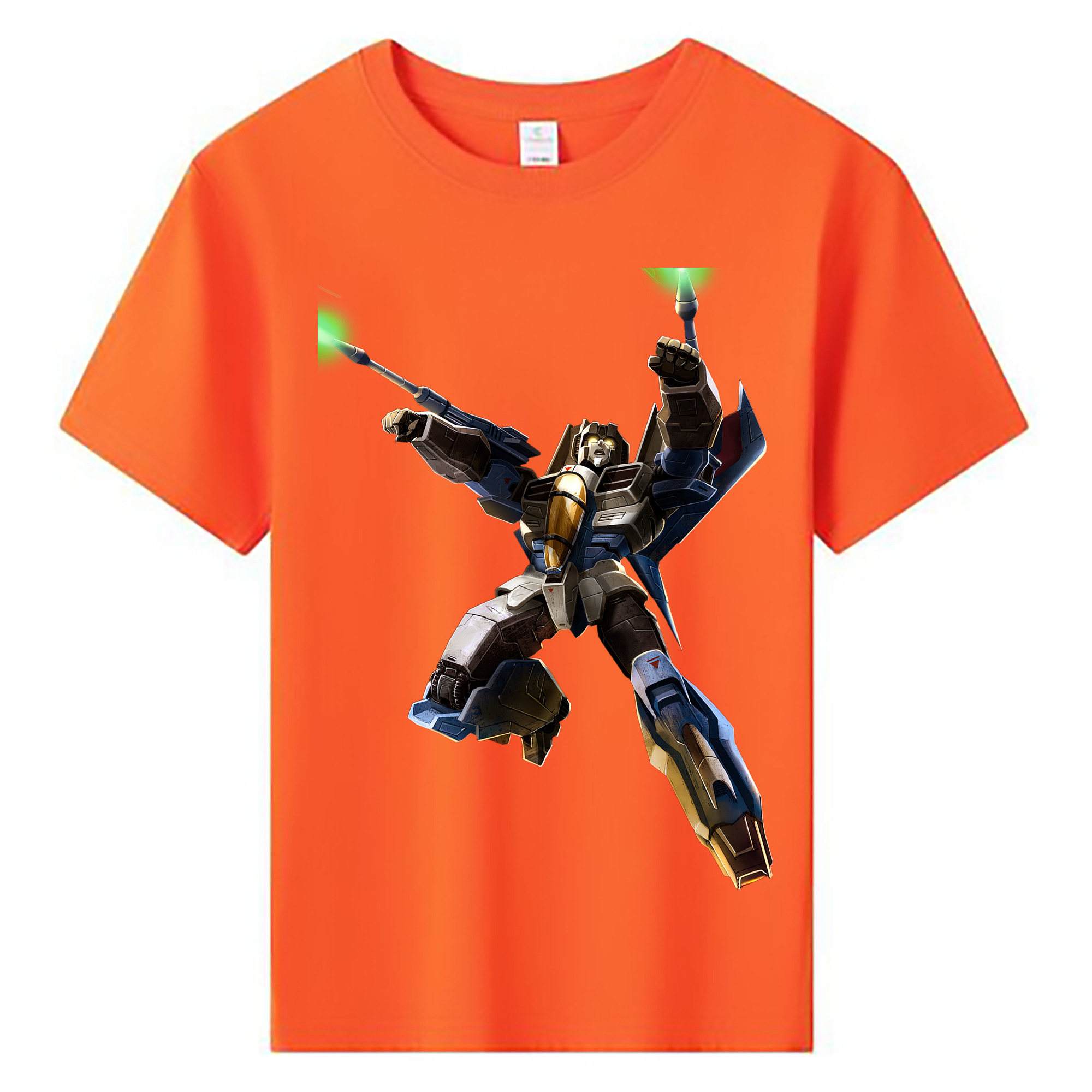 （画像用）  綿100％キッズTシャツ（フロントプリント）