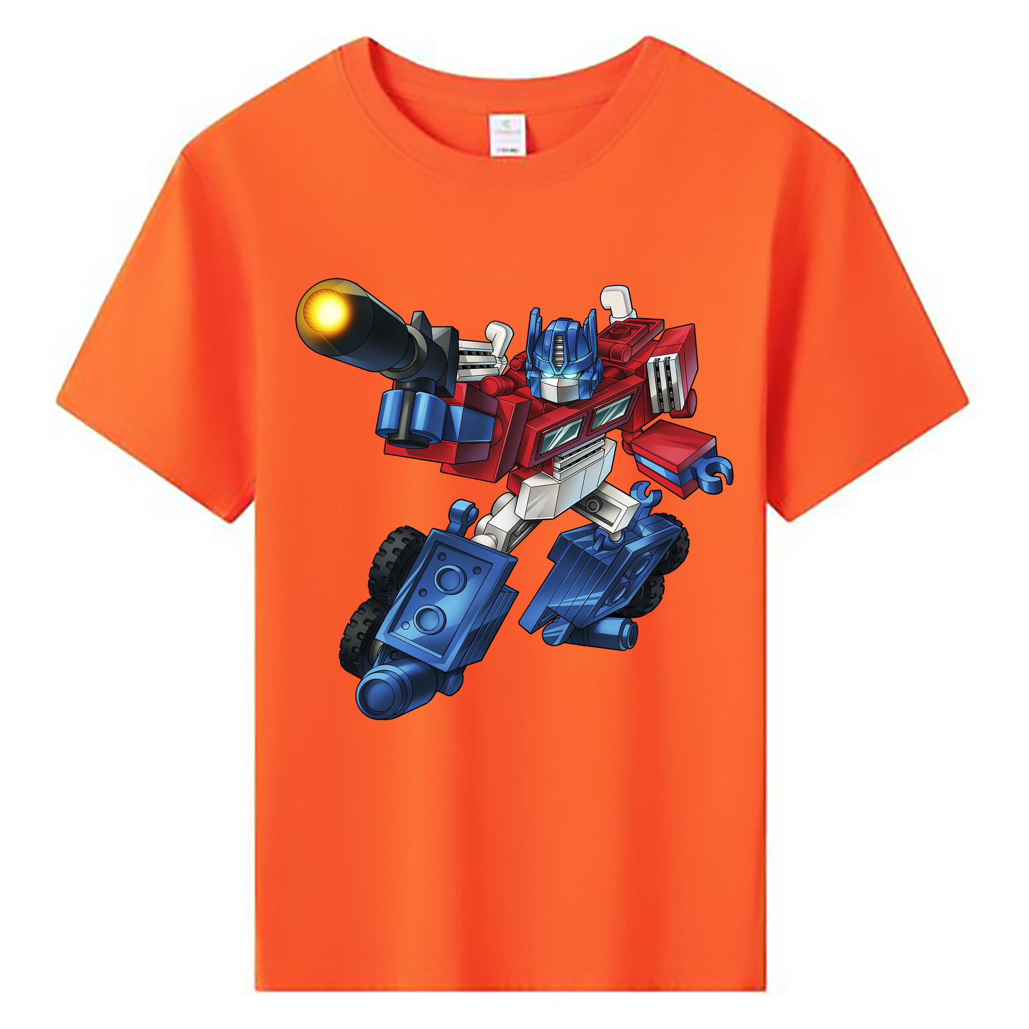 （画像用）  綿100％キッズTシャツ（フロントプリント）