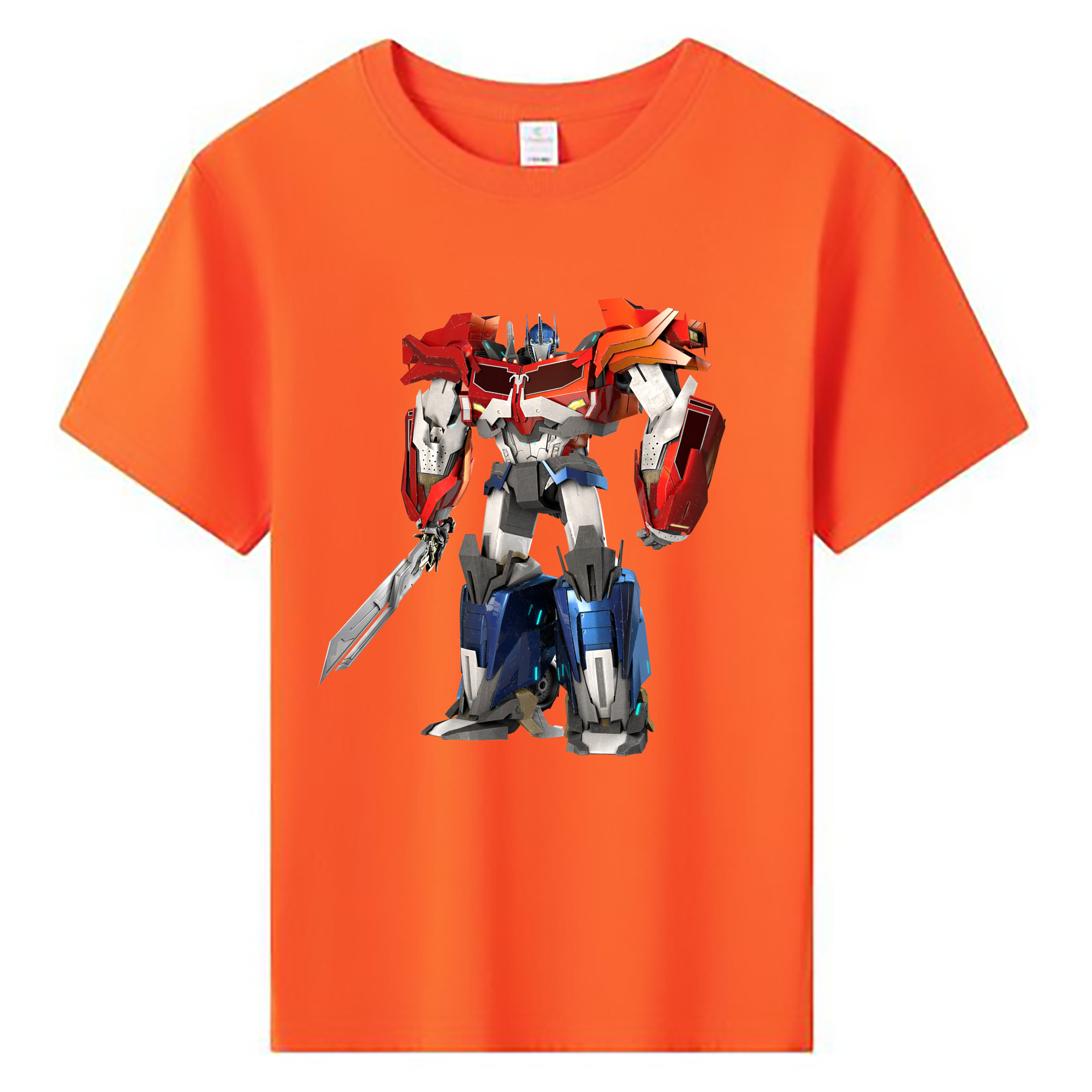 （画像用）  綿100％キッズTシャツ（フロントプリント）