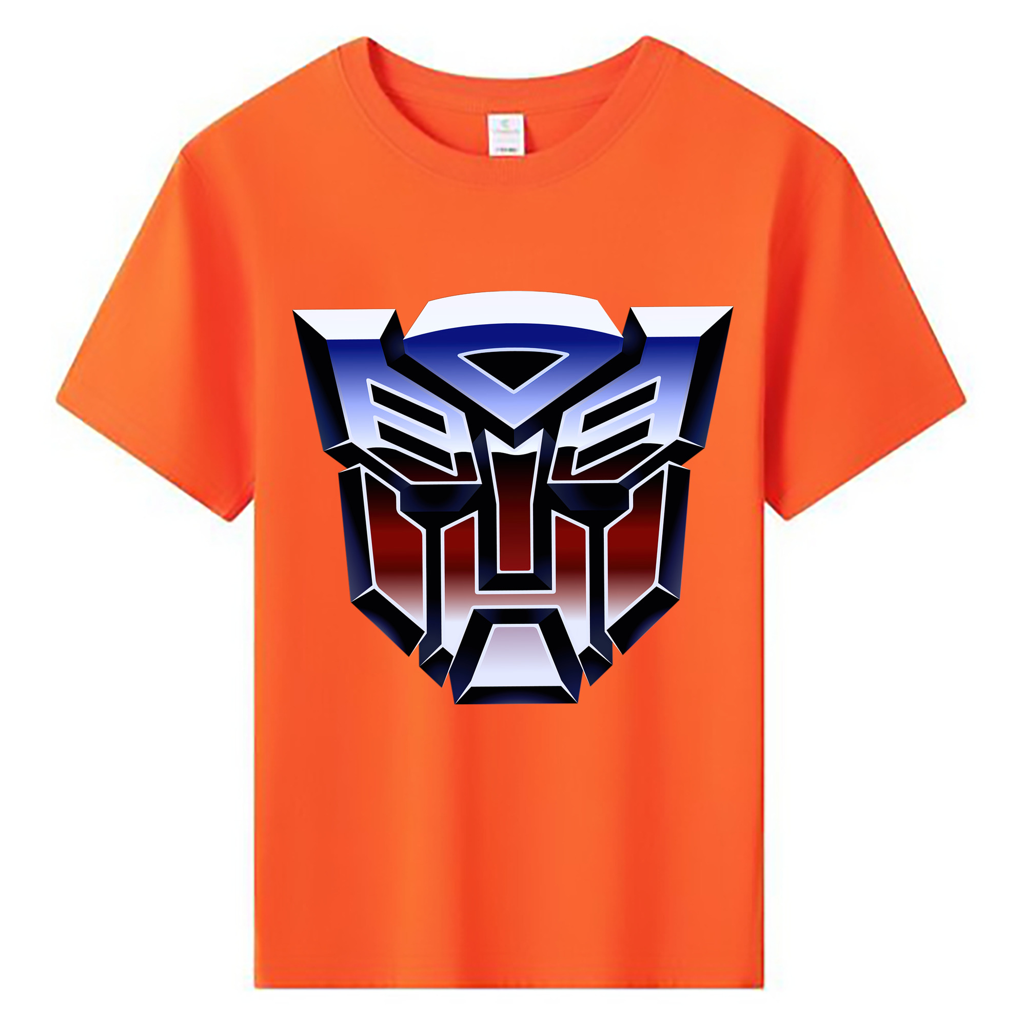 （画像用）  綿100％キッズTシャツ（フロントプリント）