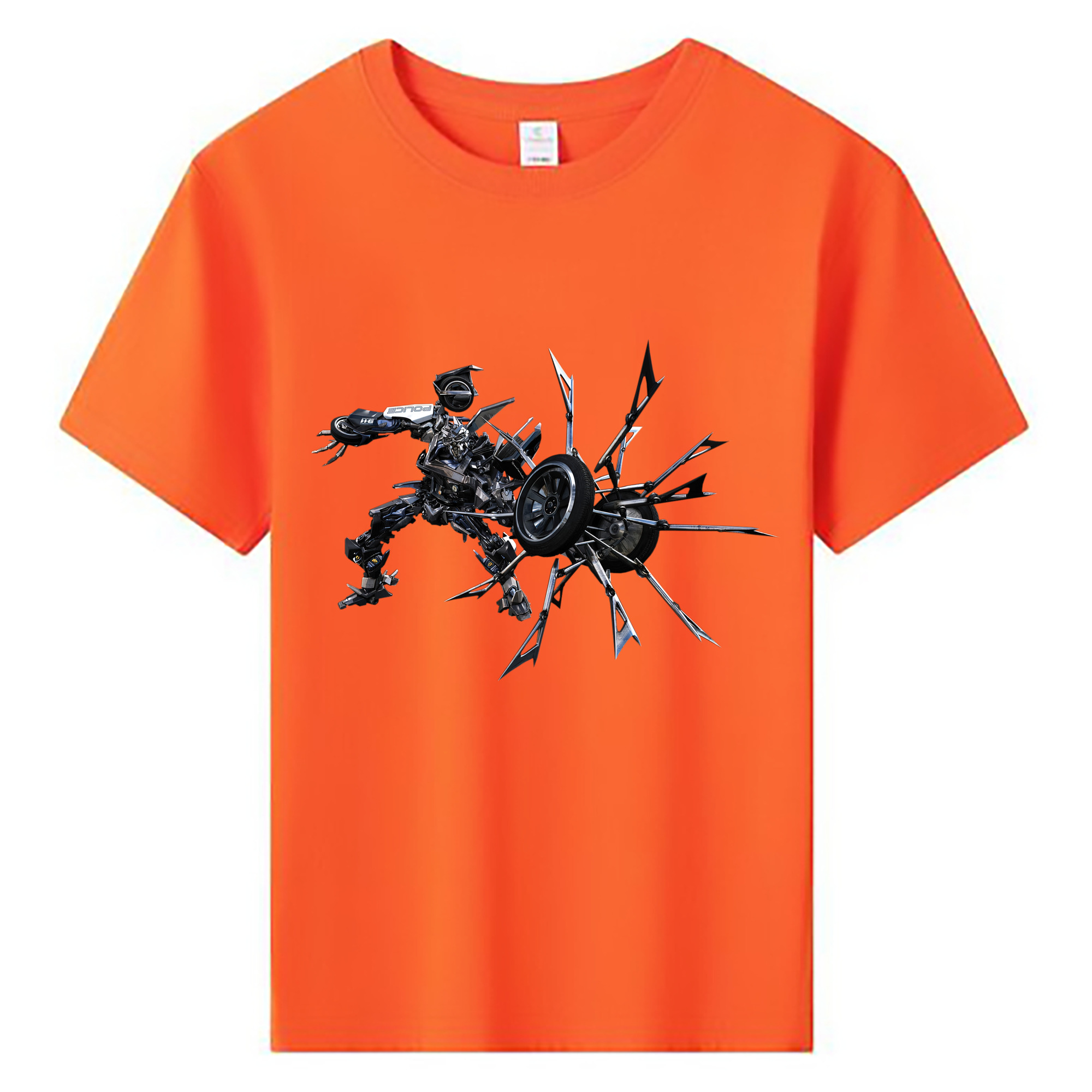 （画像用）  綿100％キッズTシャツ（フロントプリント）