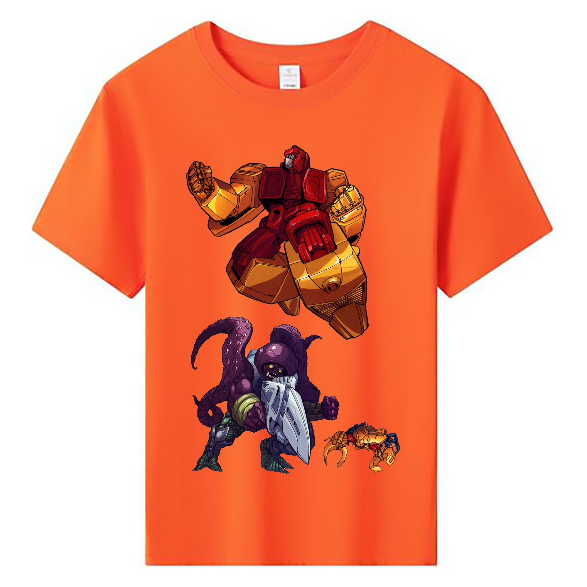 （画像用）  綿100％キッズTシャツ（フロントプリント）