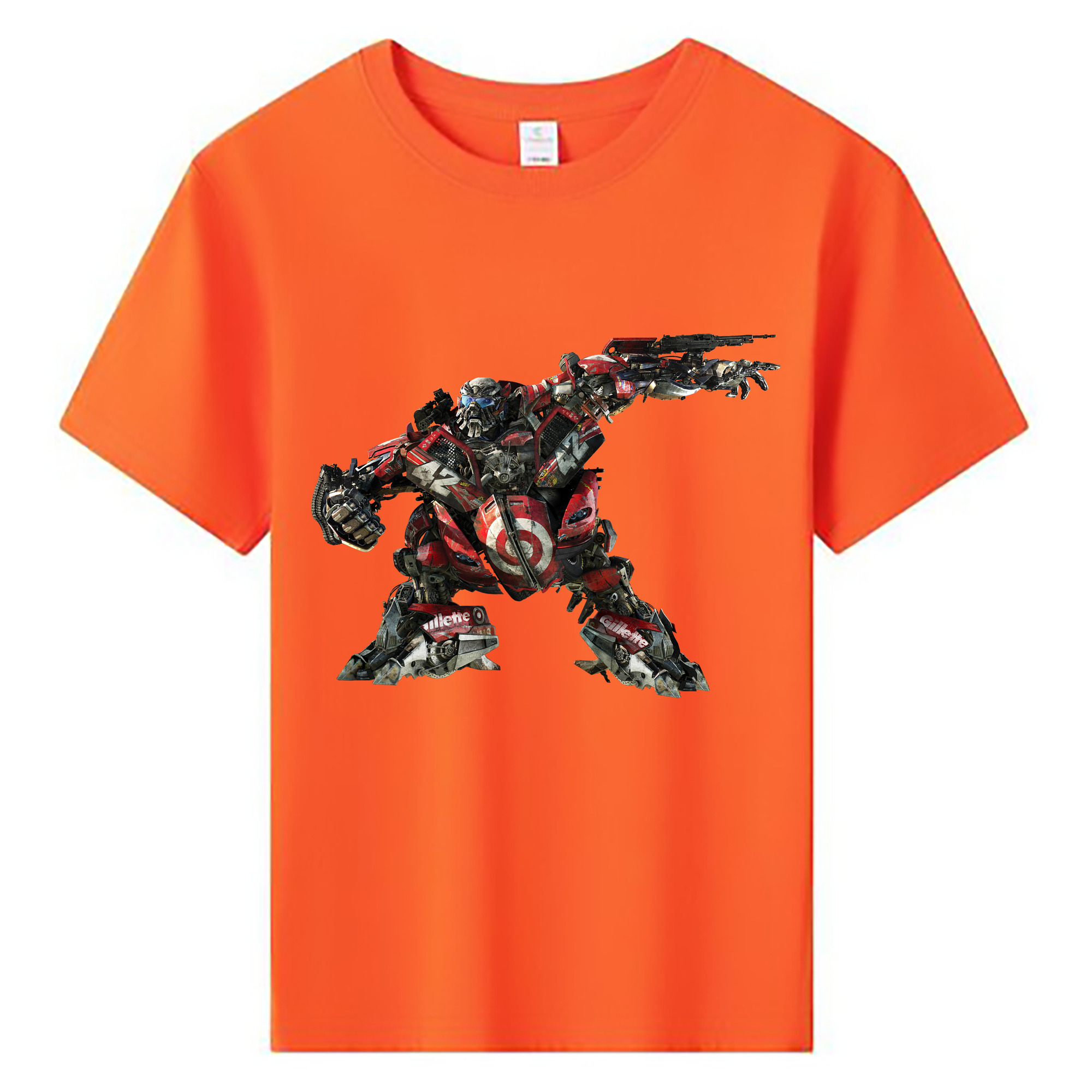 （画像用）  綿100％キッズTシャツ（フロントプリント）