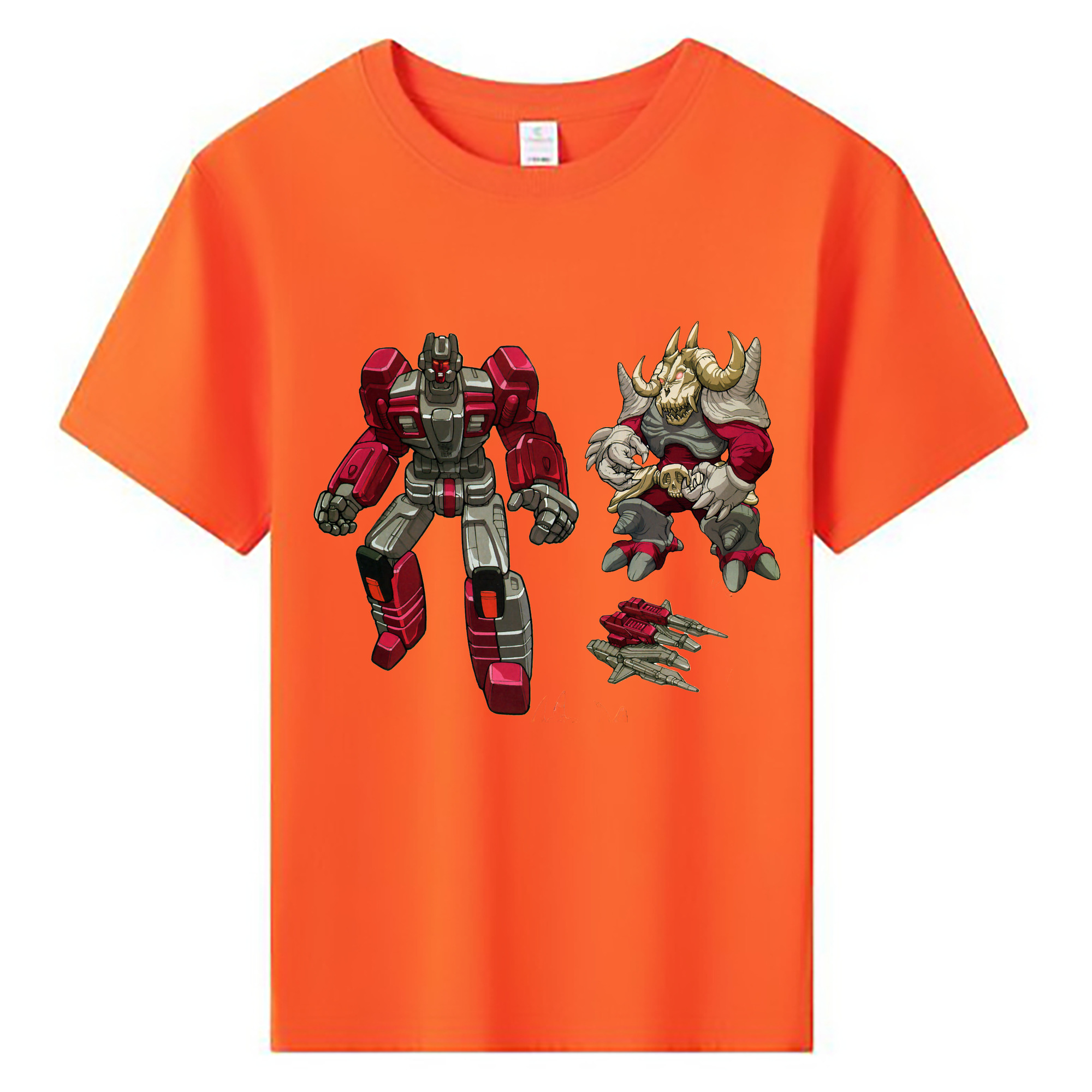 （画像用）  綿100％キッズTシャツ（フロントプリント）