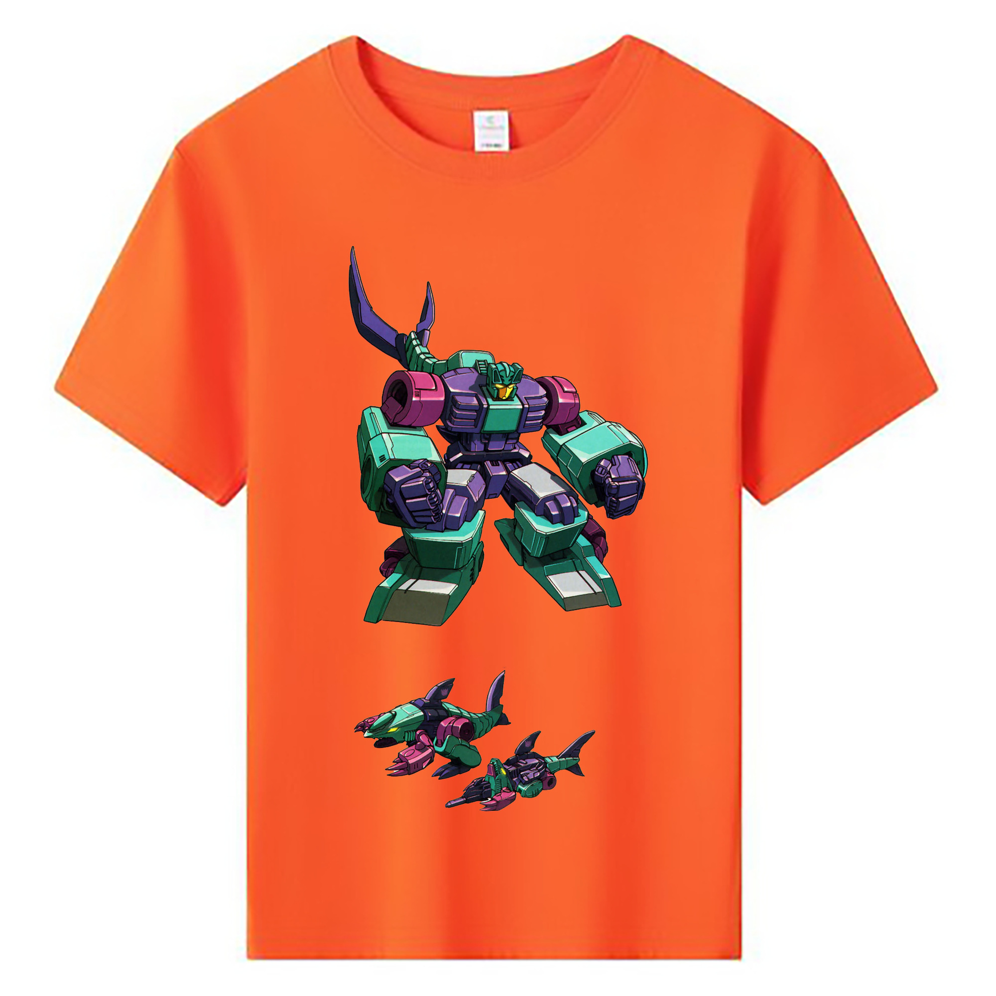 （画像用）  綿100％キッズTシャツ（フロントプリント）