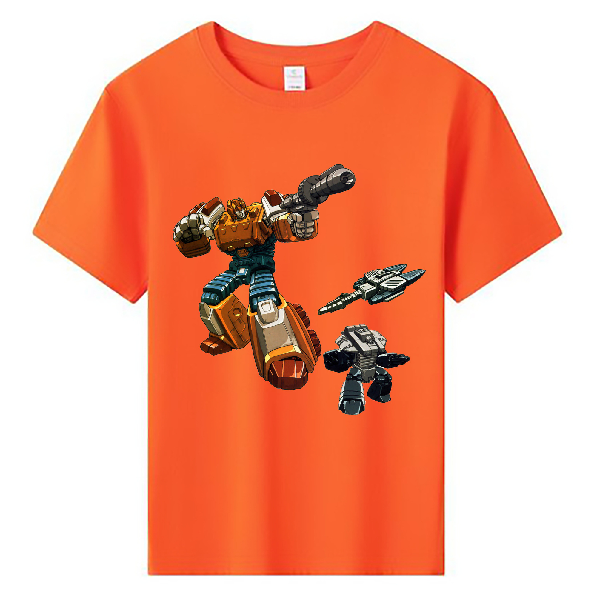 （画像用）  綿100％キッズTシャツ（フロントプリント）