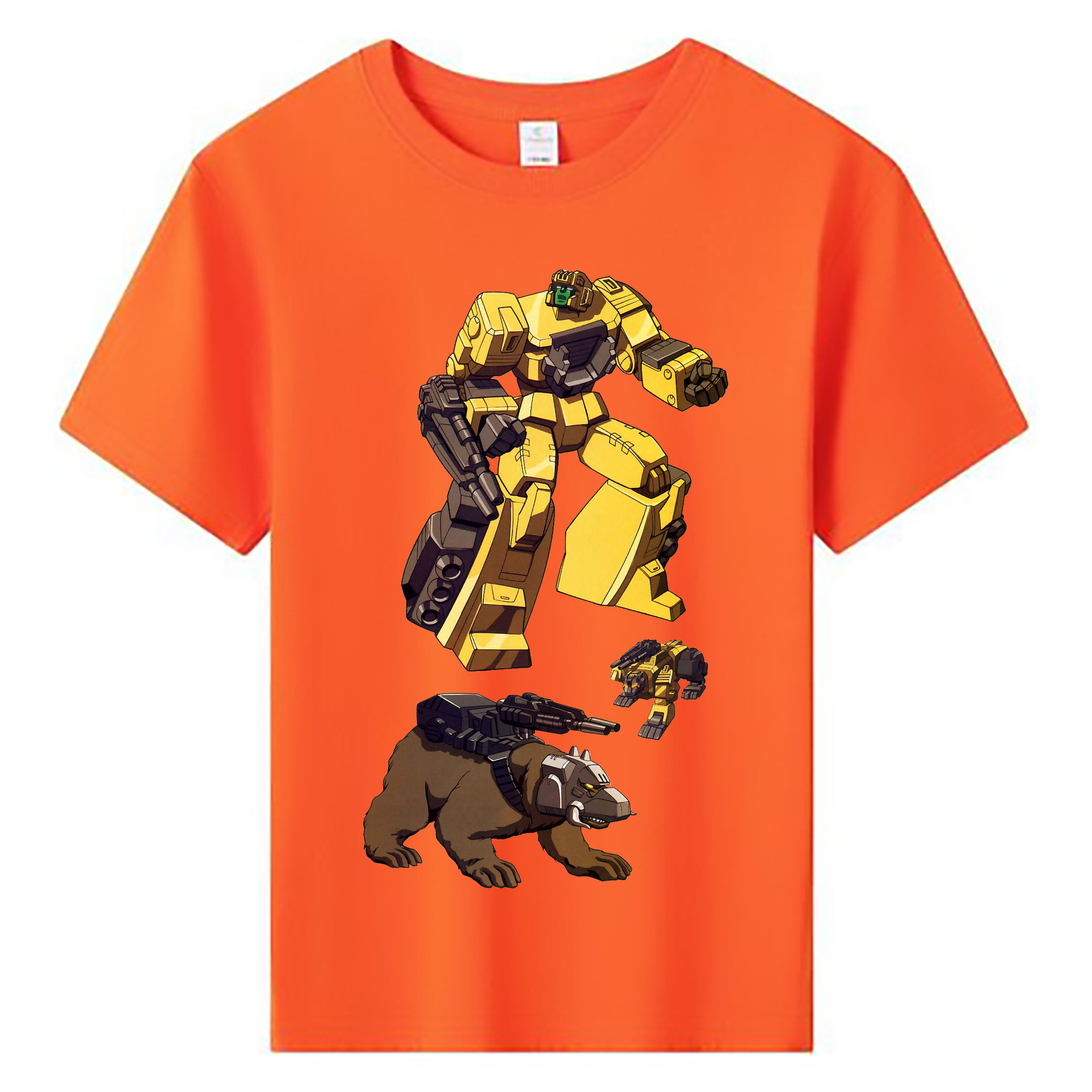 （画像用）  綿100％キッズTシャツ（フロントプリント）