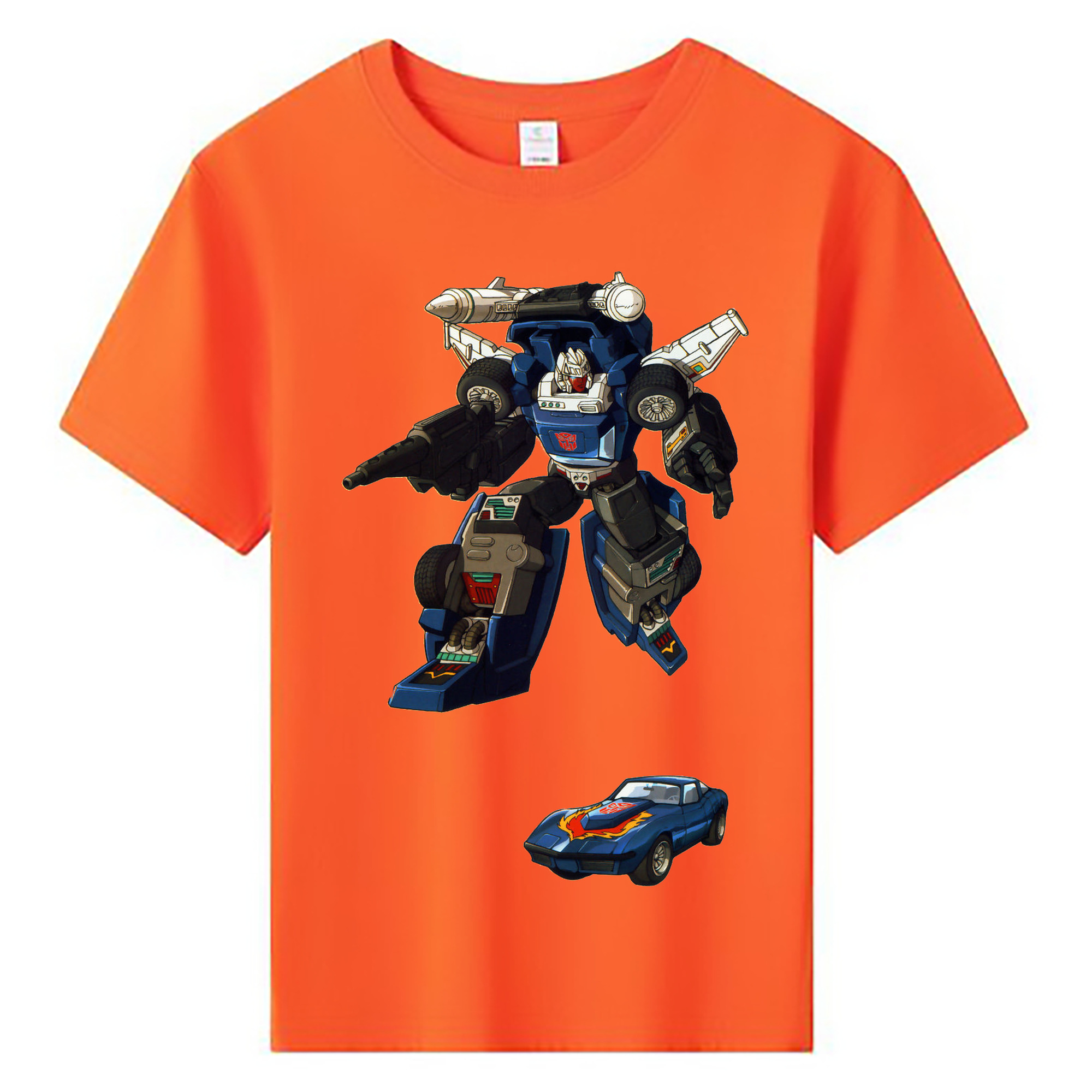 （画像用）  綿100％キッズTシャツ（フロントプリント）