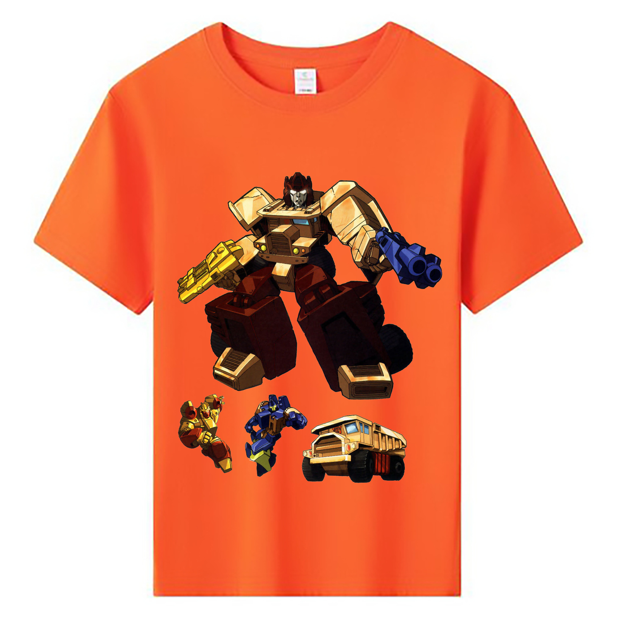 （画像用）  綿100％キッズTシャツ（フロントプリント）