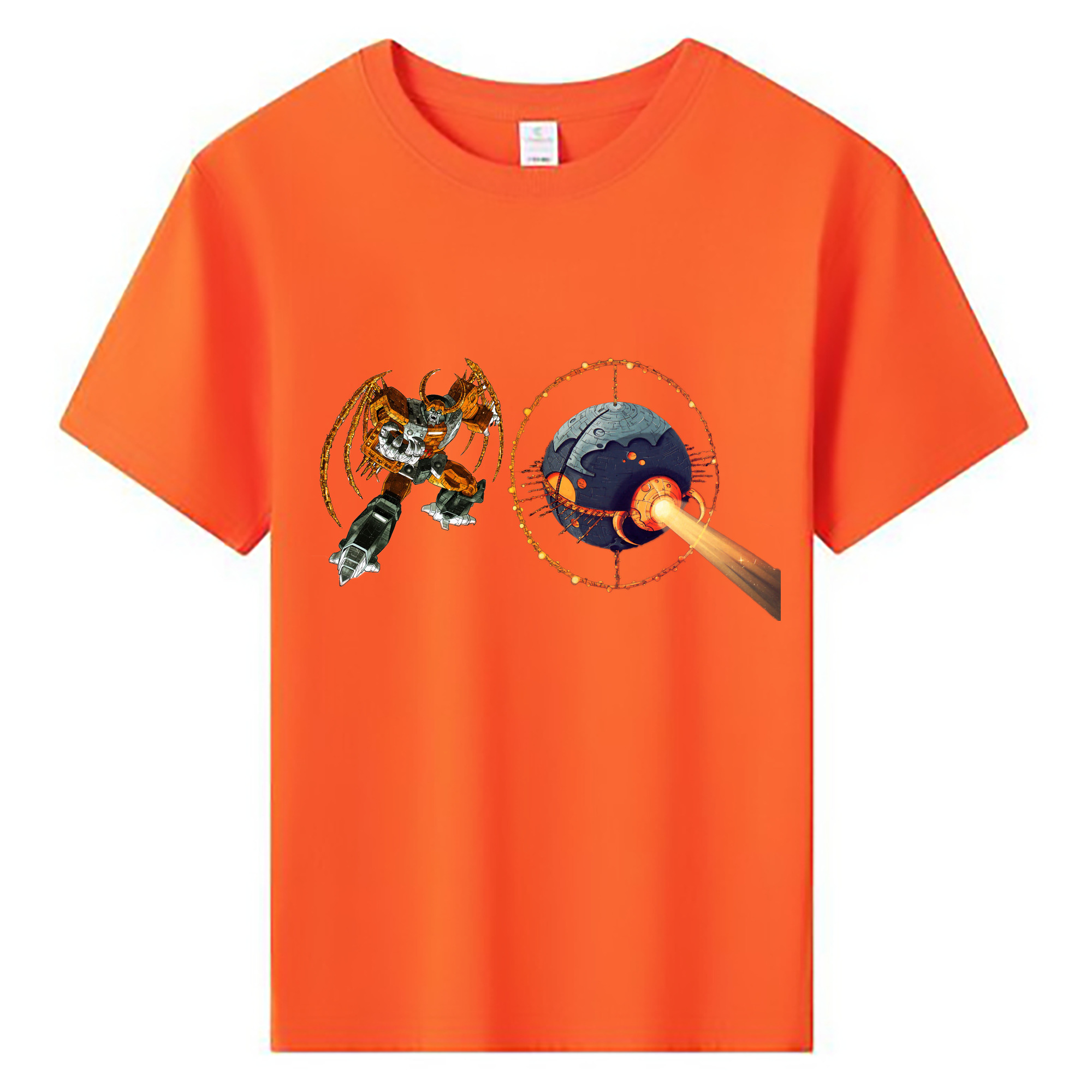 （画像用）  綿100％キッズTシャツ（フロントプリント）