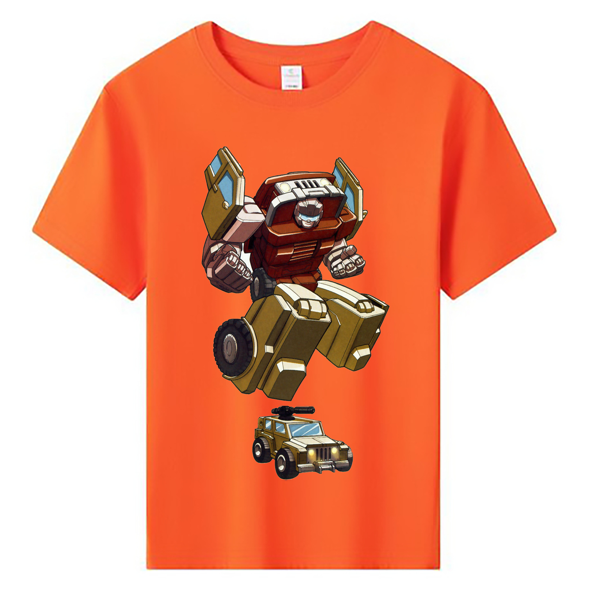 （画像用）  綿100％キッズTシャツ（フロントプリント）