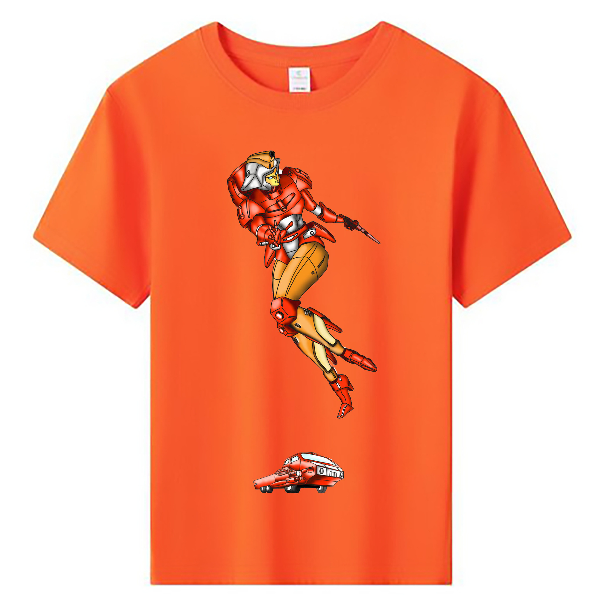 （画像用）  綿100％キッズTシャツ（フロントプリント）