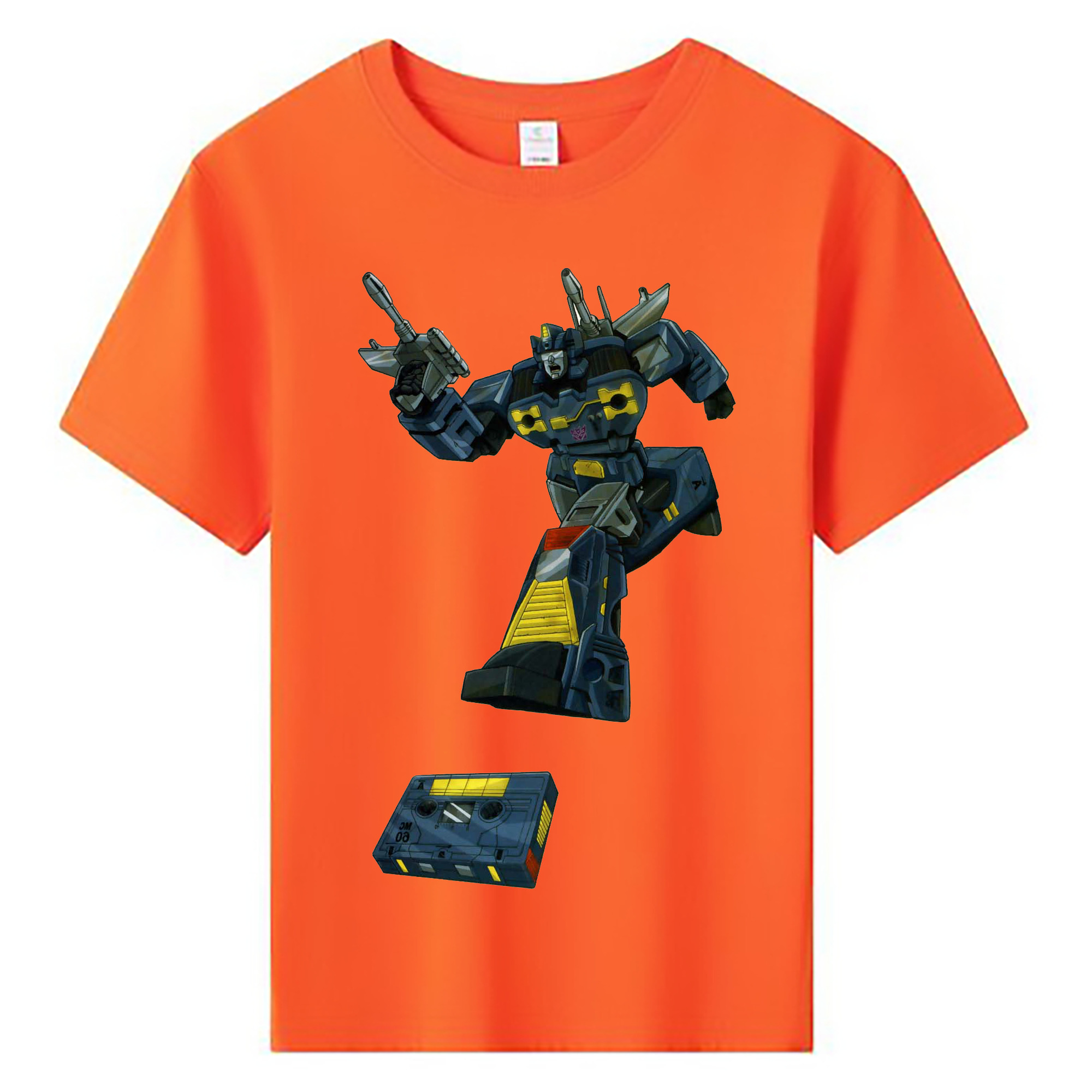 （画像用）  綿100％キッズTシャツ（フロントプリント）