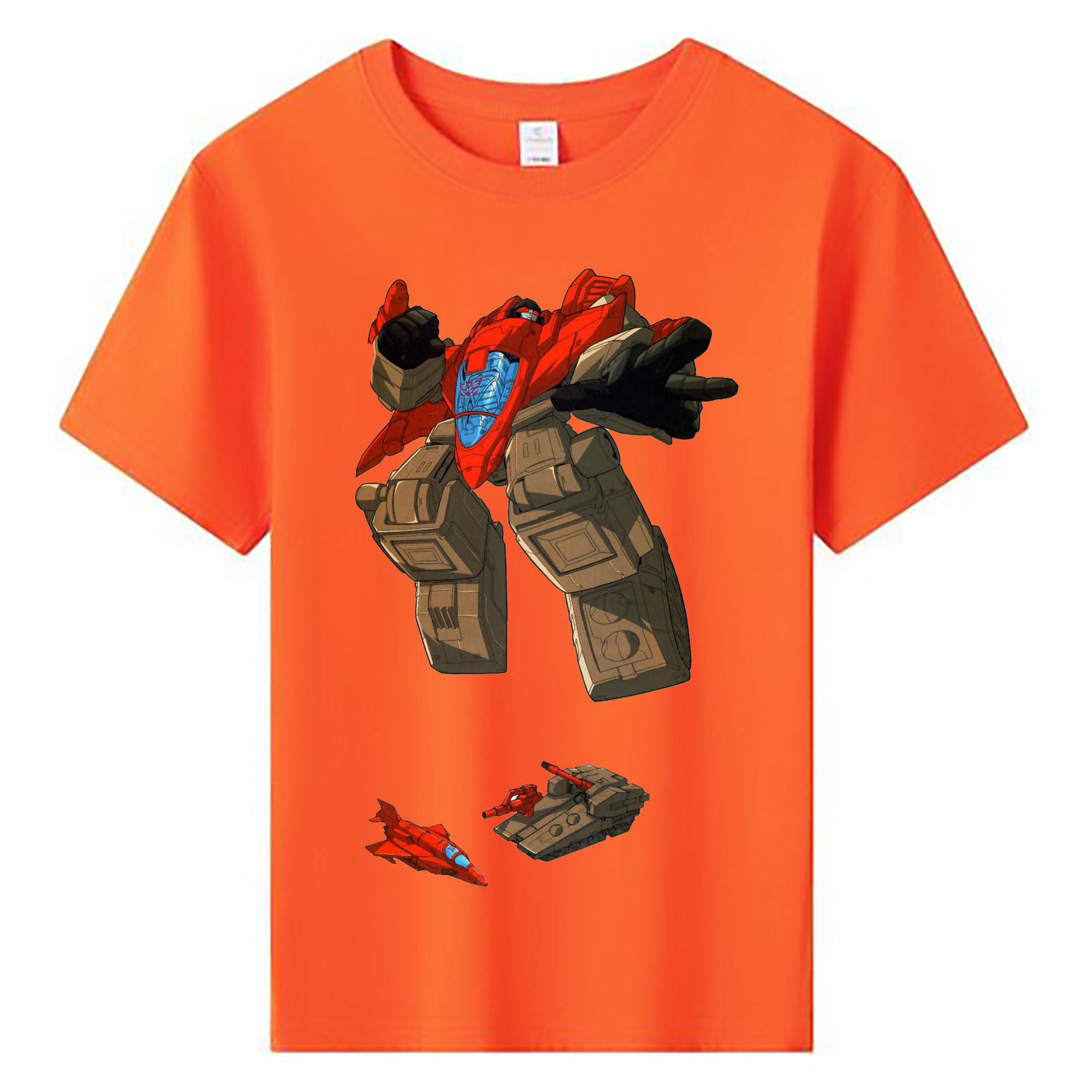 （画像用）  綿100％キッズTシャツ（フロントプリント）