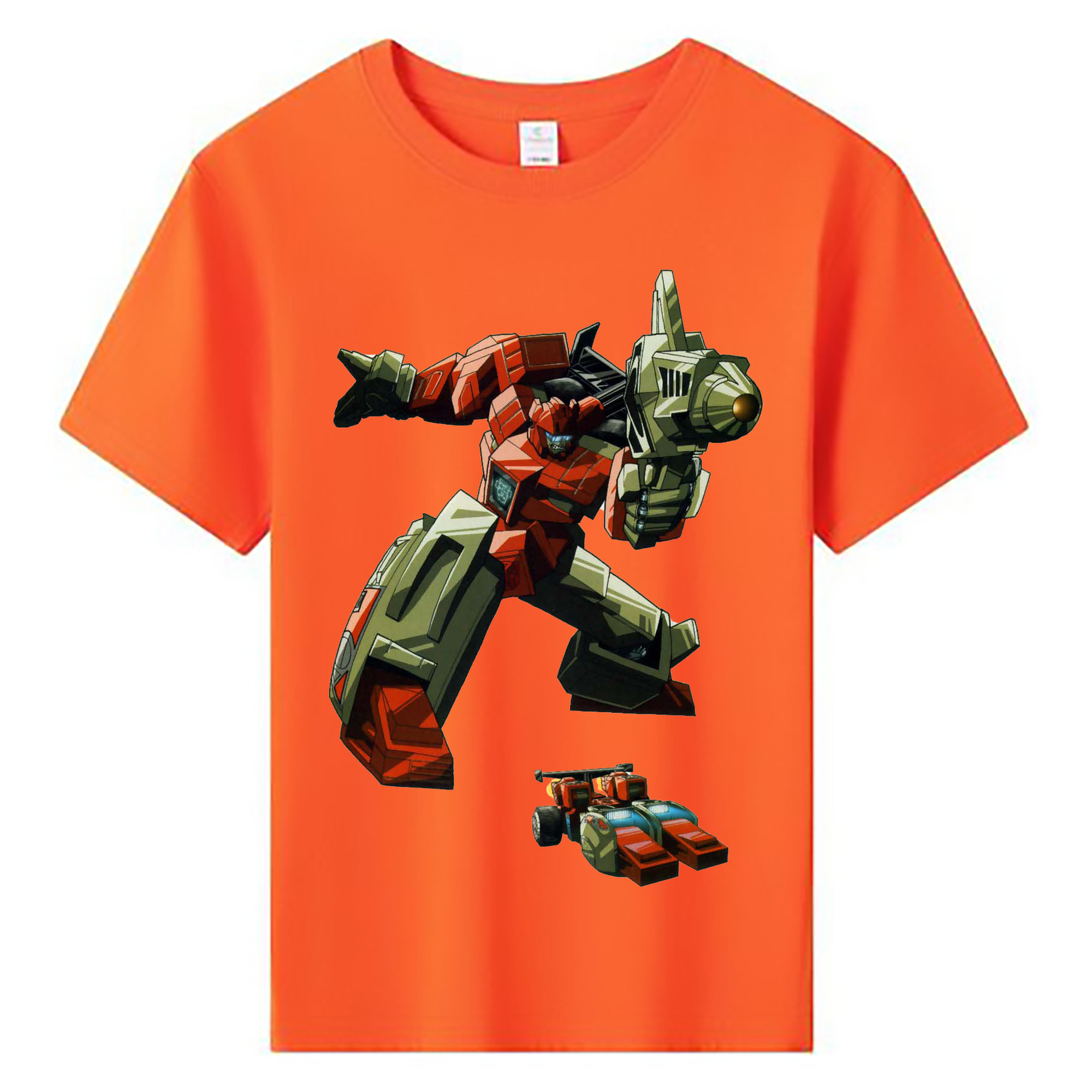 （画像用）  綿100％キッズTシャツ（フロントプリント）