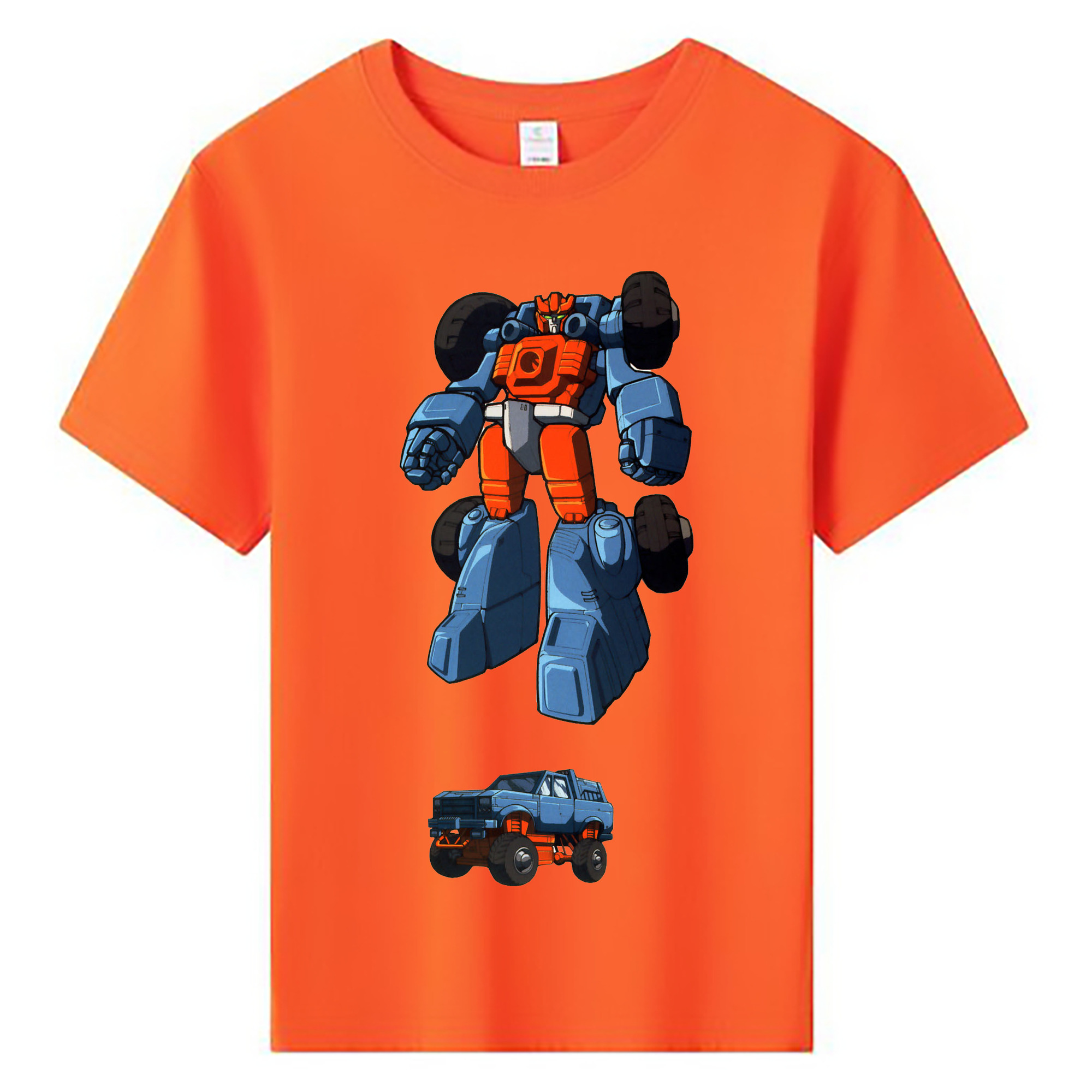 （画像用）  綿100％キッズTシャツ（フロントプリント）