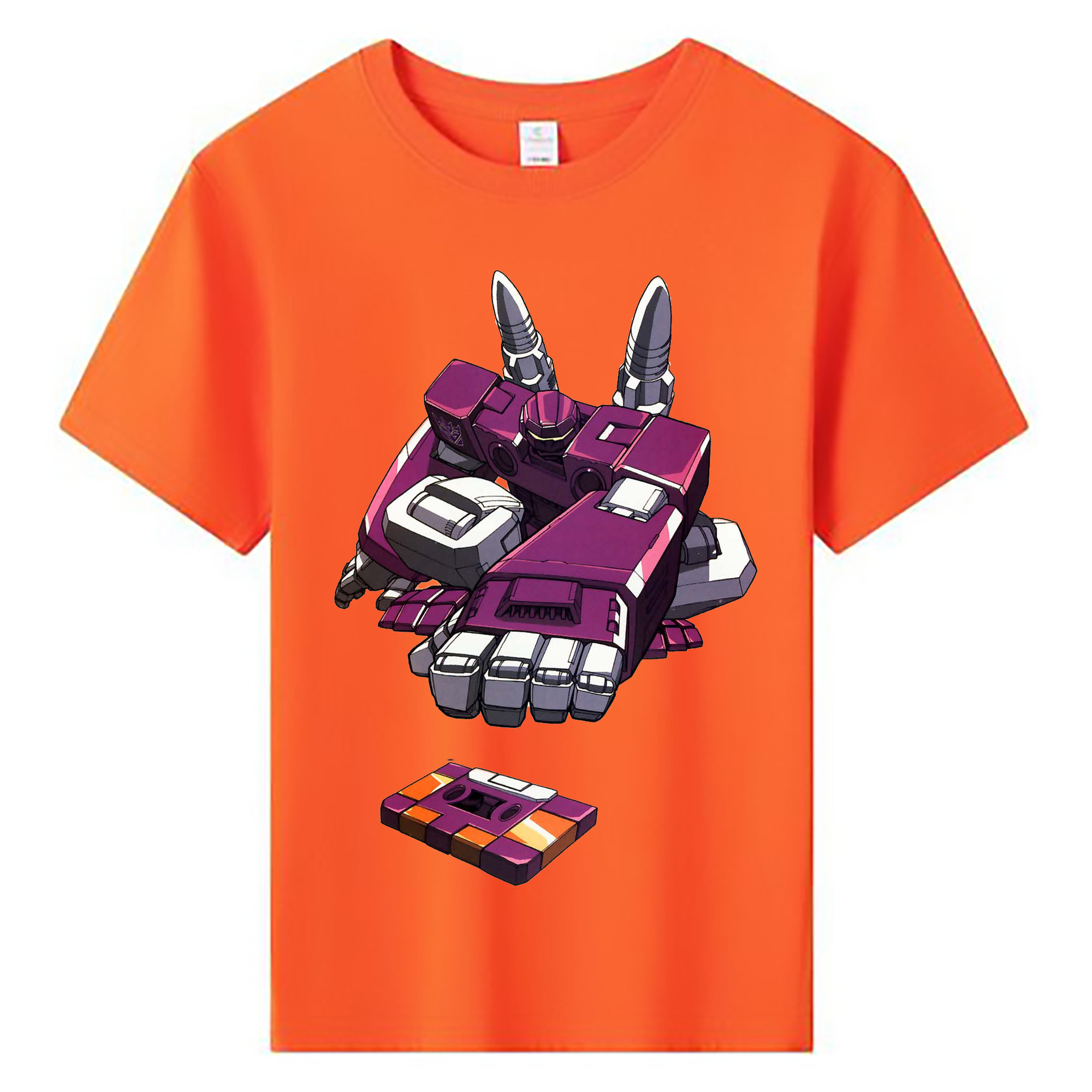 （画像用）  綿100％キッズTシャツ（フロントプリント）