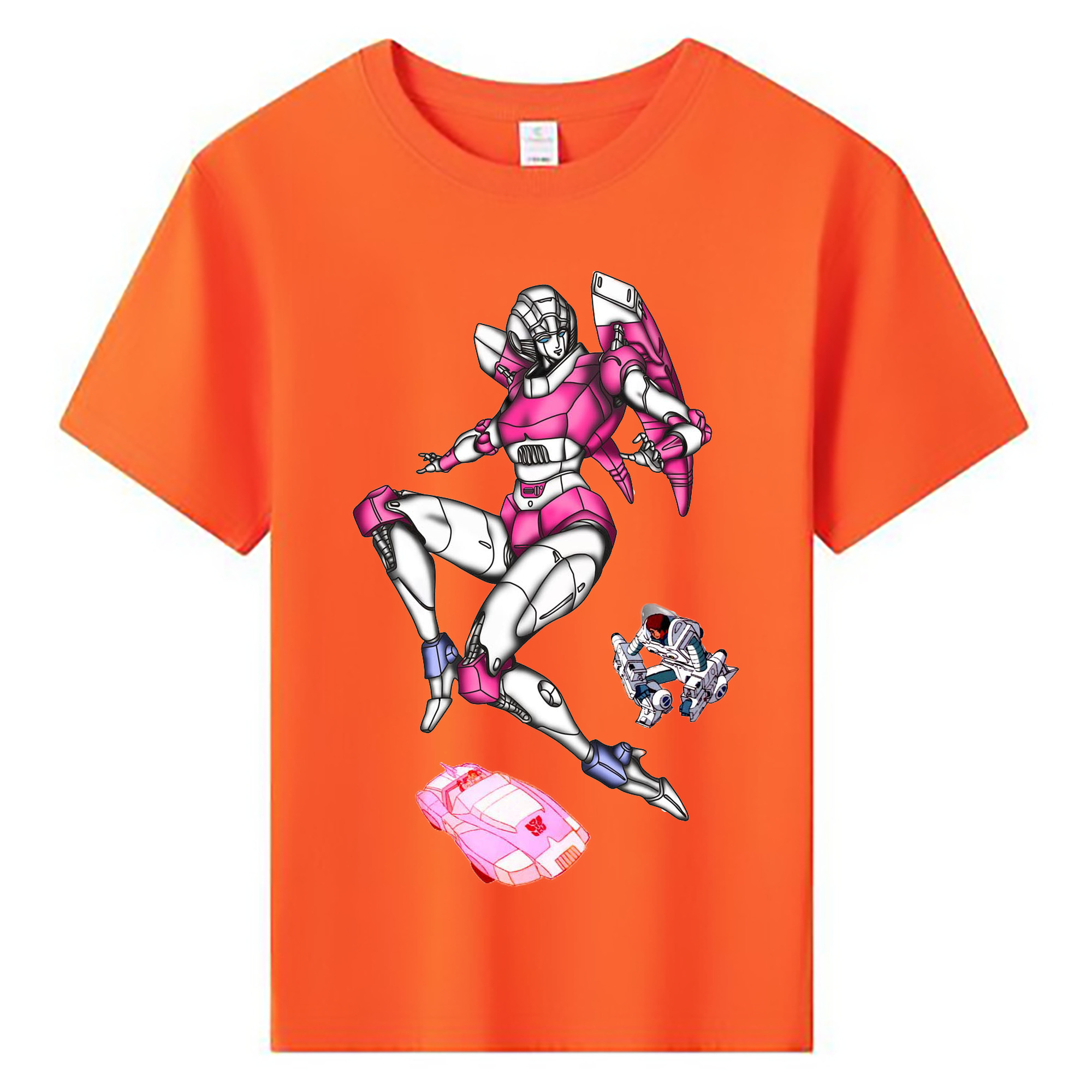 （画像用）  綿100％キッズTシャツ（フロントプリント）