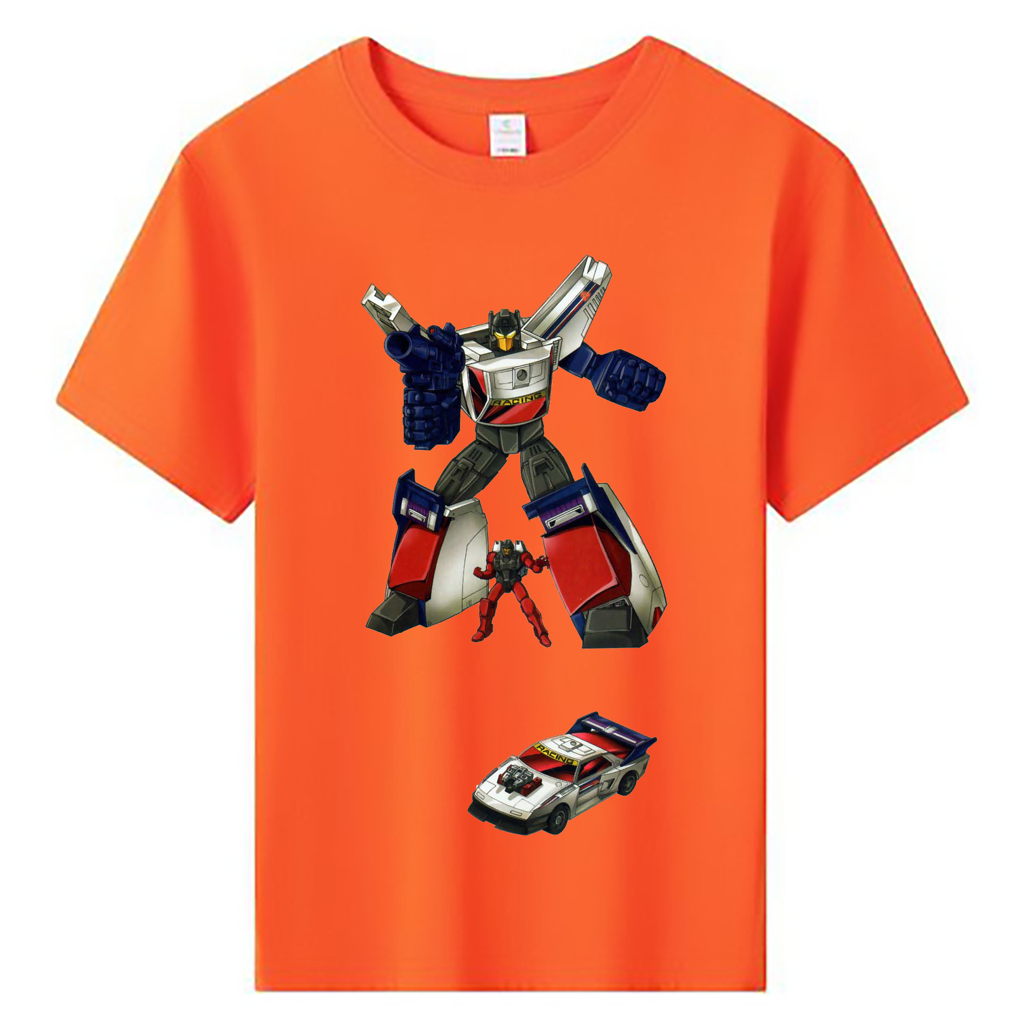 （画像用）  綿100％キッズTシャツ（フロントプリント）