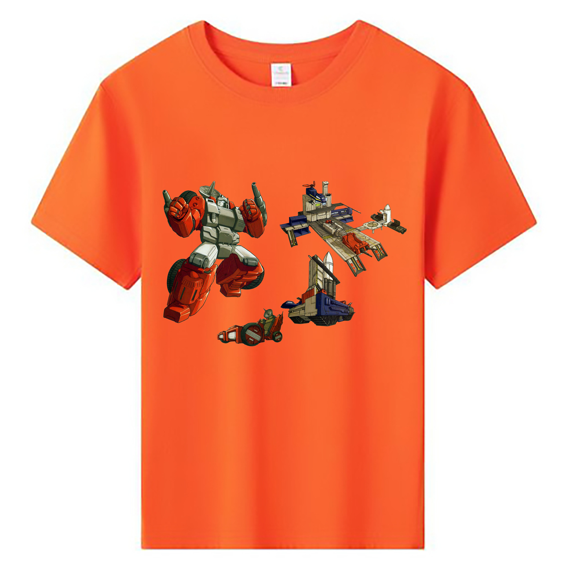 （画像用）  綿100％キッズTシャツ（フロントプリント）