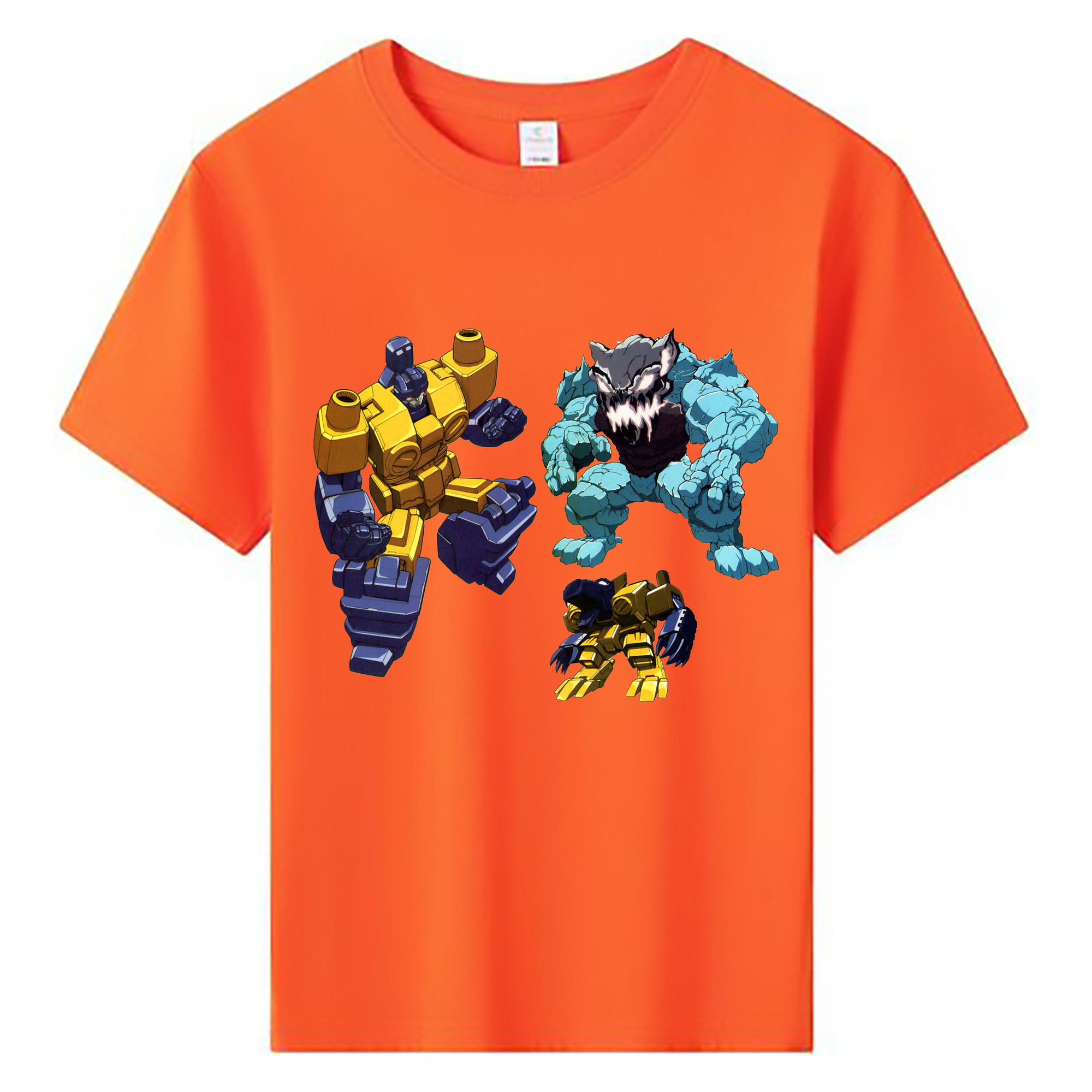 （画像用）  綿100％キッズTシャツ（フロントプリント）
