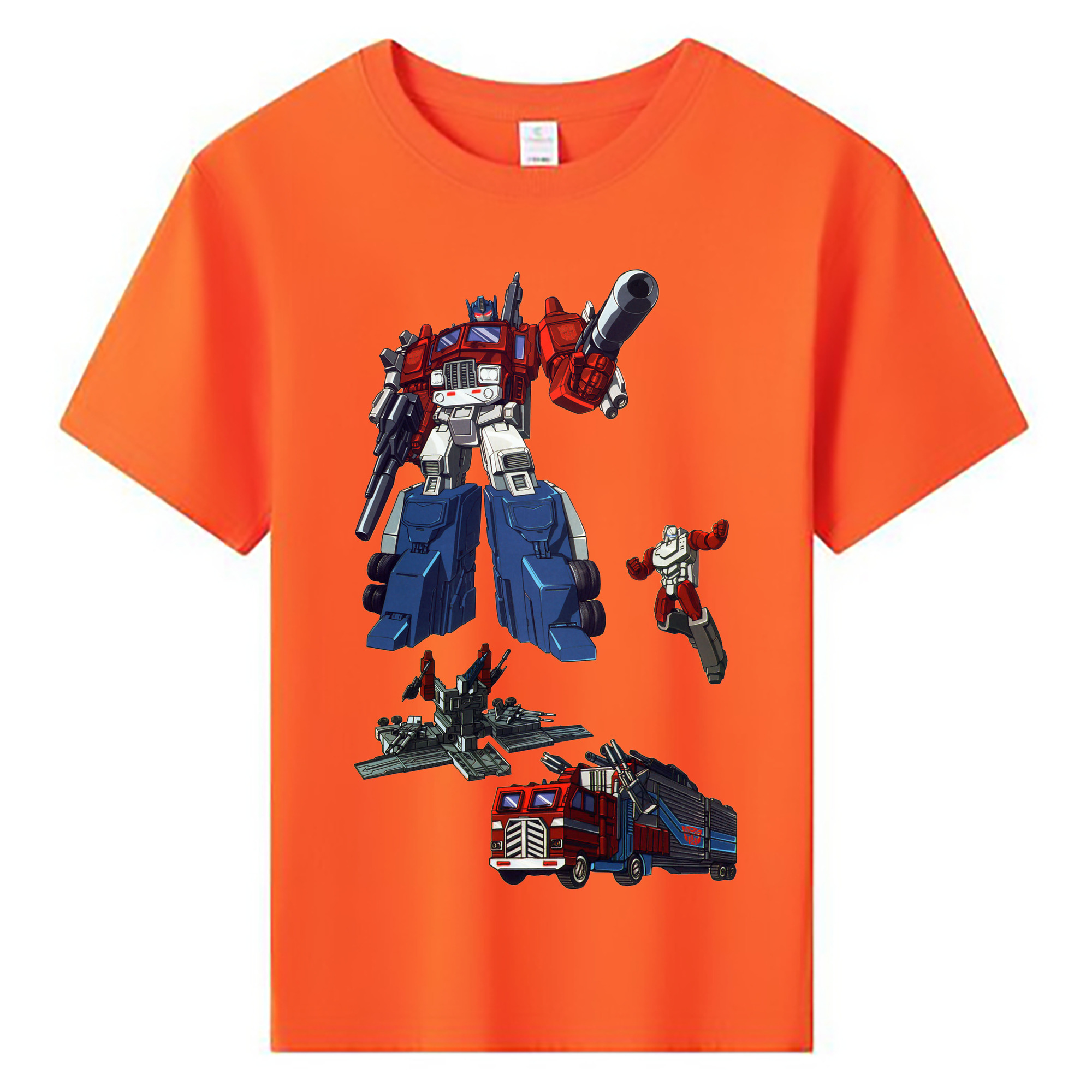 （画像用）  綿100％キッズTシャツ（フロントプリント）