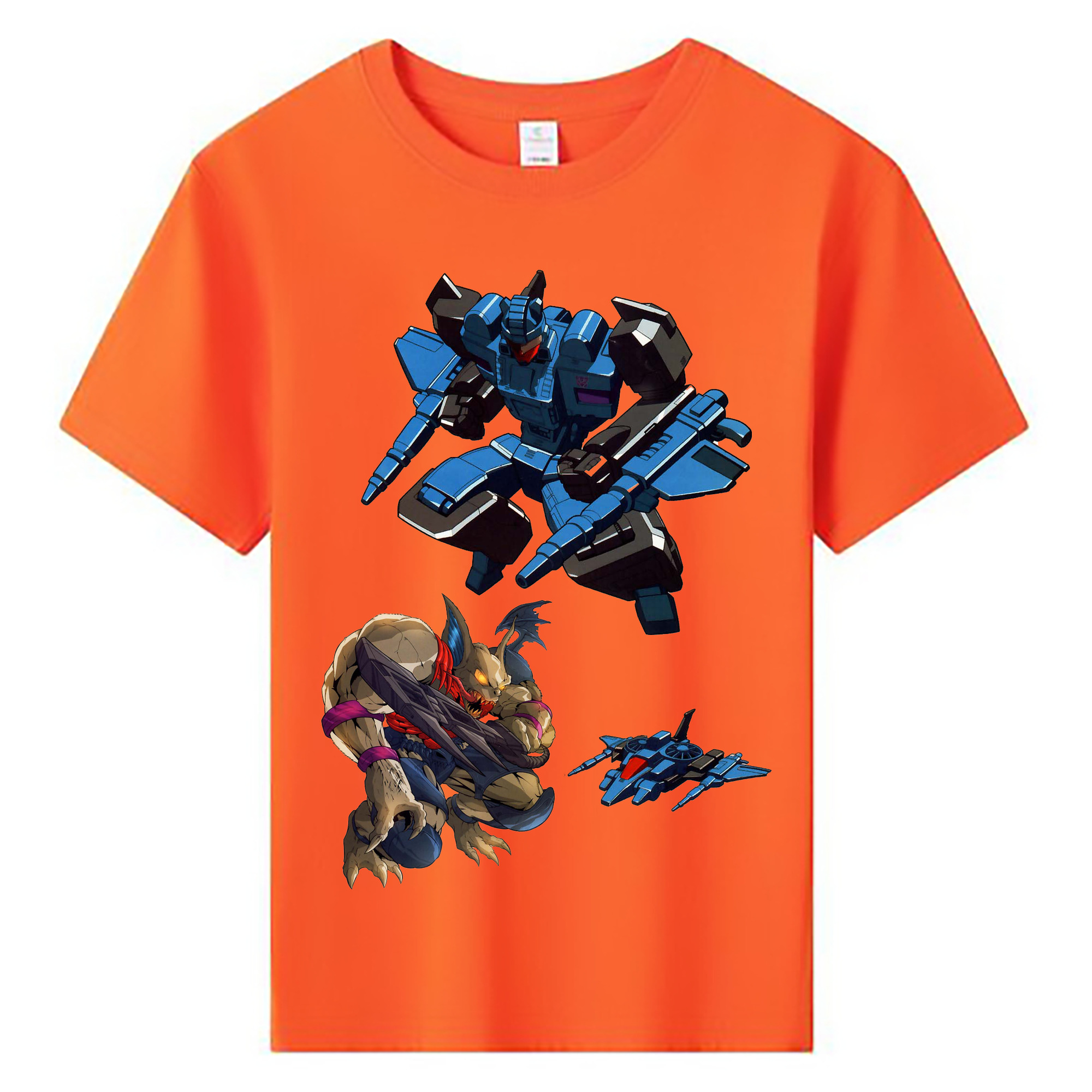 （画像用）  綿100％キッズTシャツ（フロントプリント）