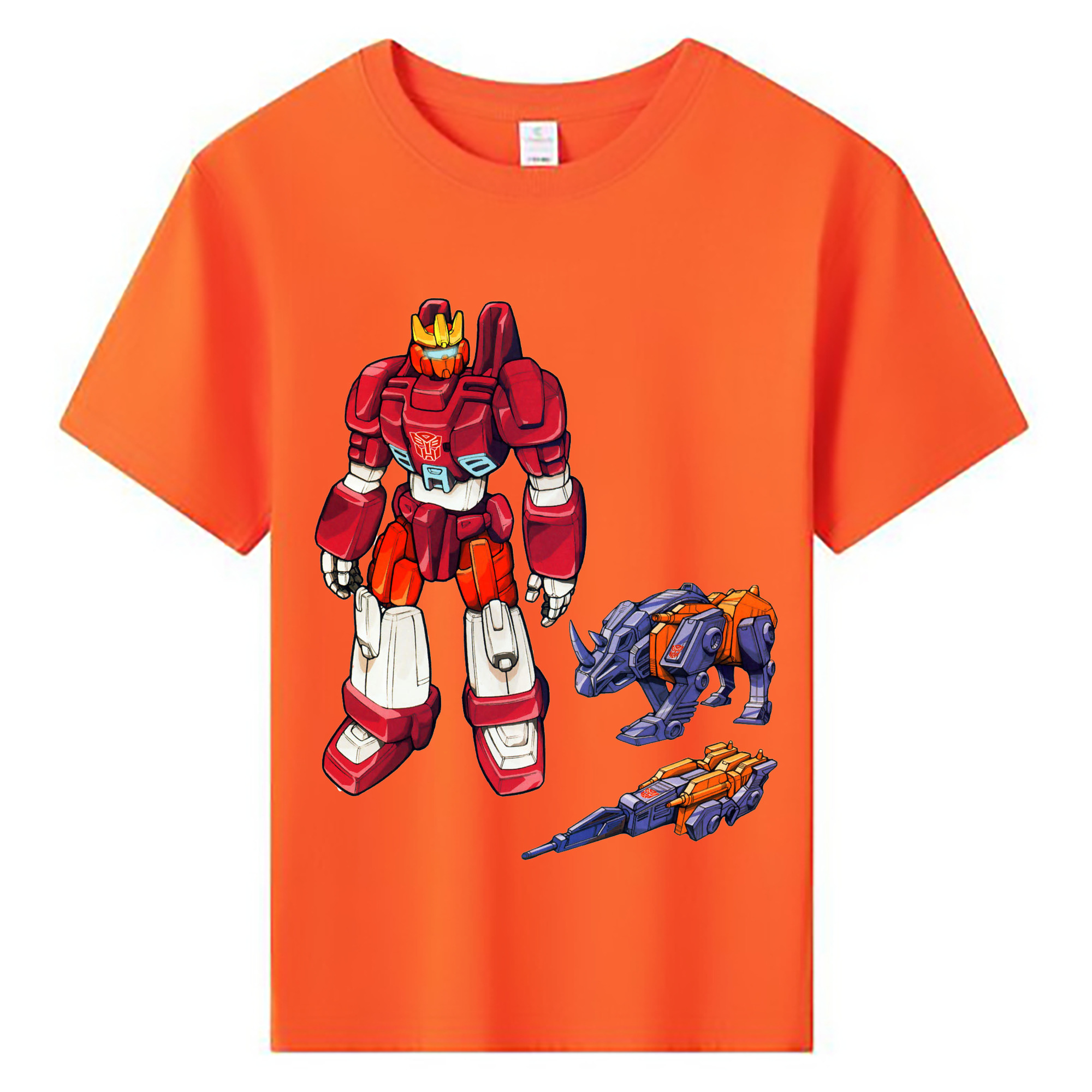 （画像用）  綿100％キッズTシャツ（フロントプリント）