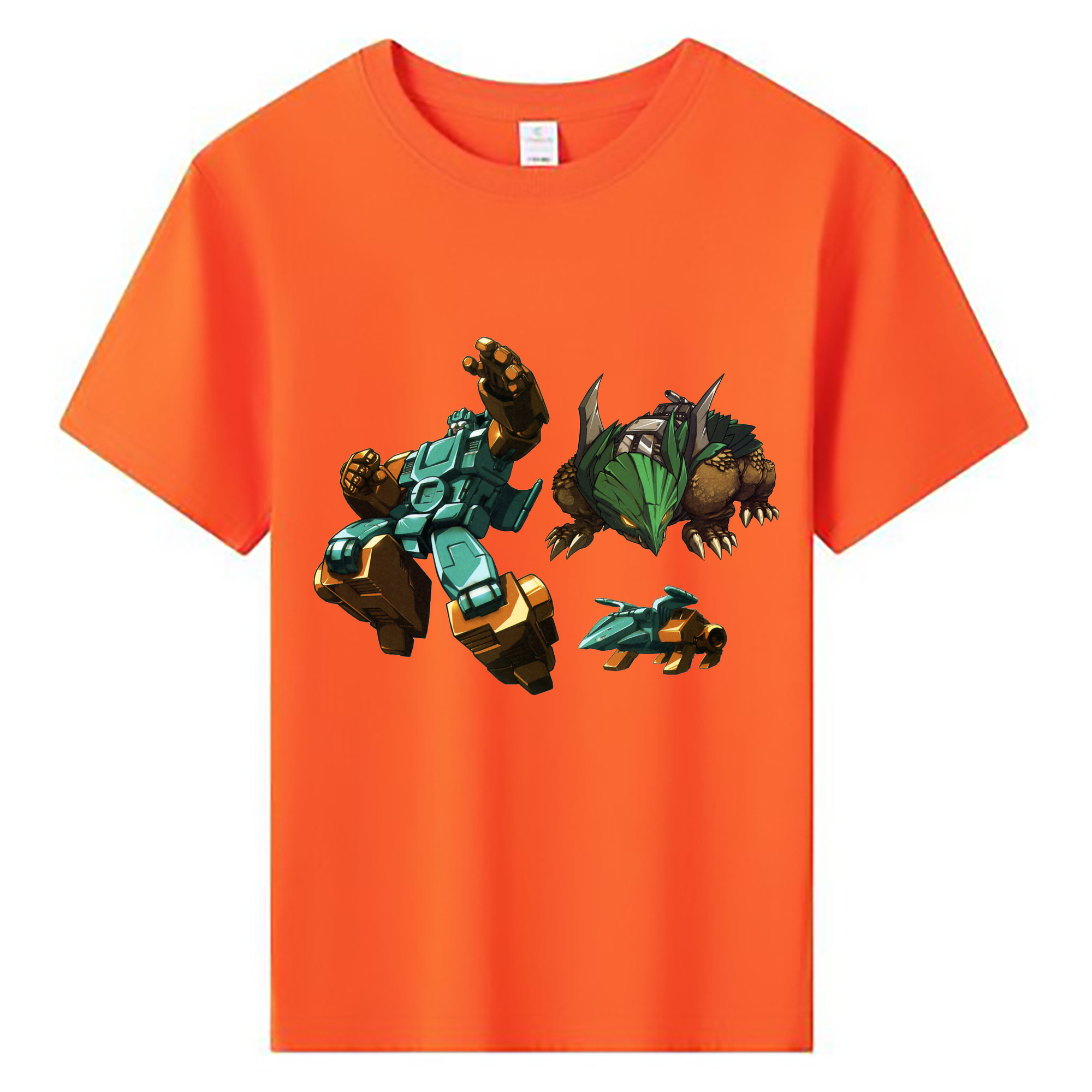 （画像用）  綿100％キッズTシャツ（フロントプリント）