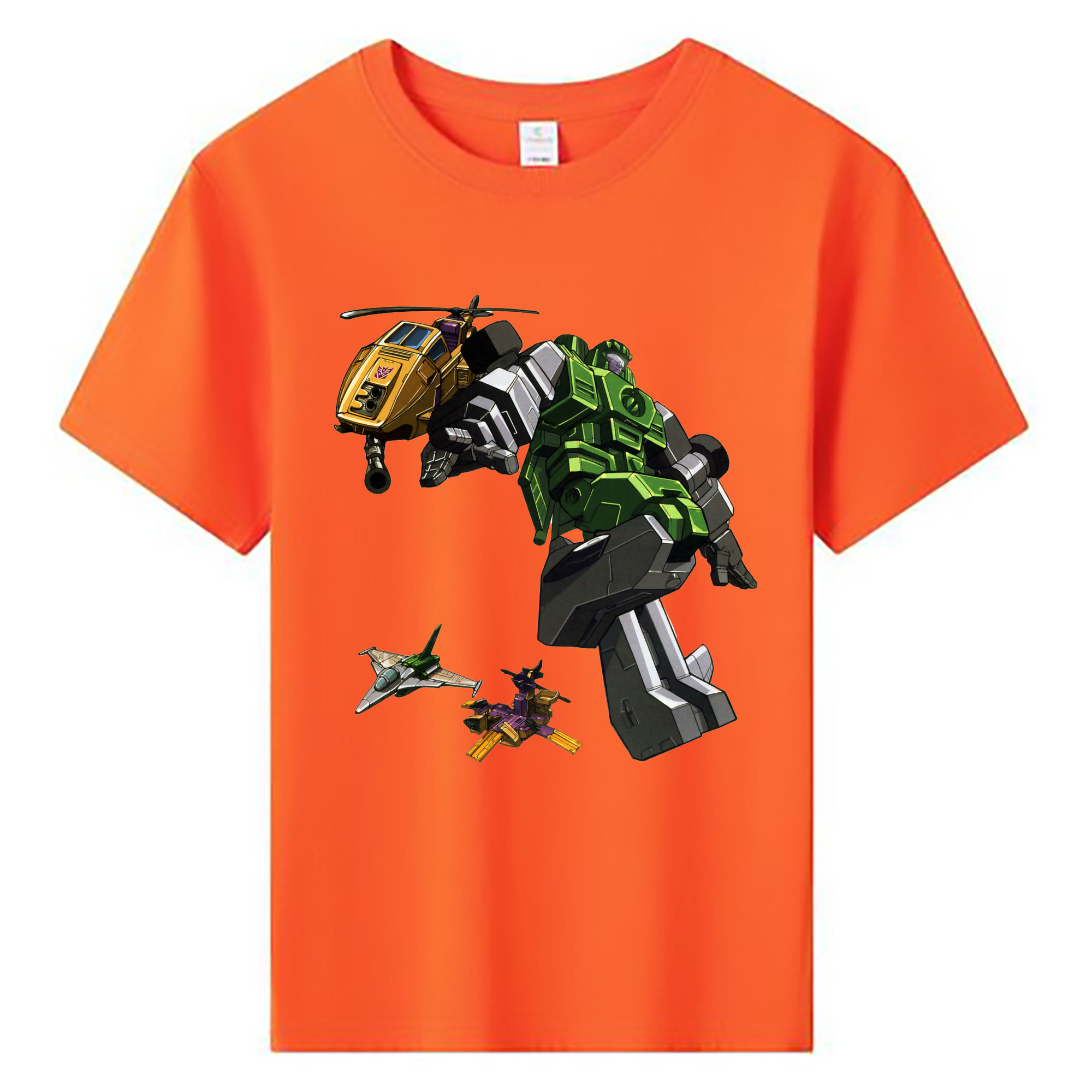 （画像用）  綿100％キッズTシャツ（フロントプリント）